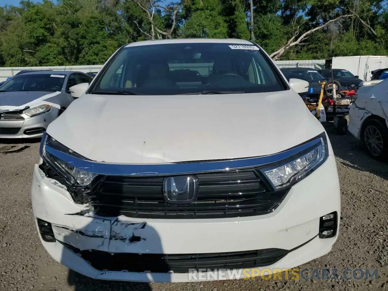 5 Photograph of a damaged car 5FNRL6H80PB076731 HONDA ODYSSEY 2023