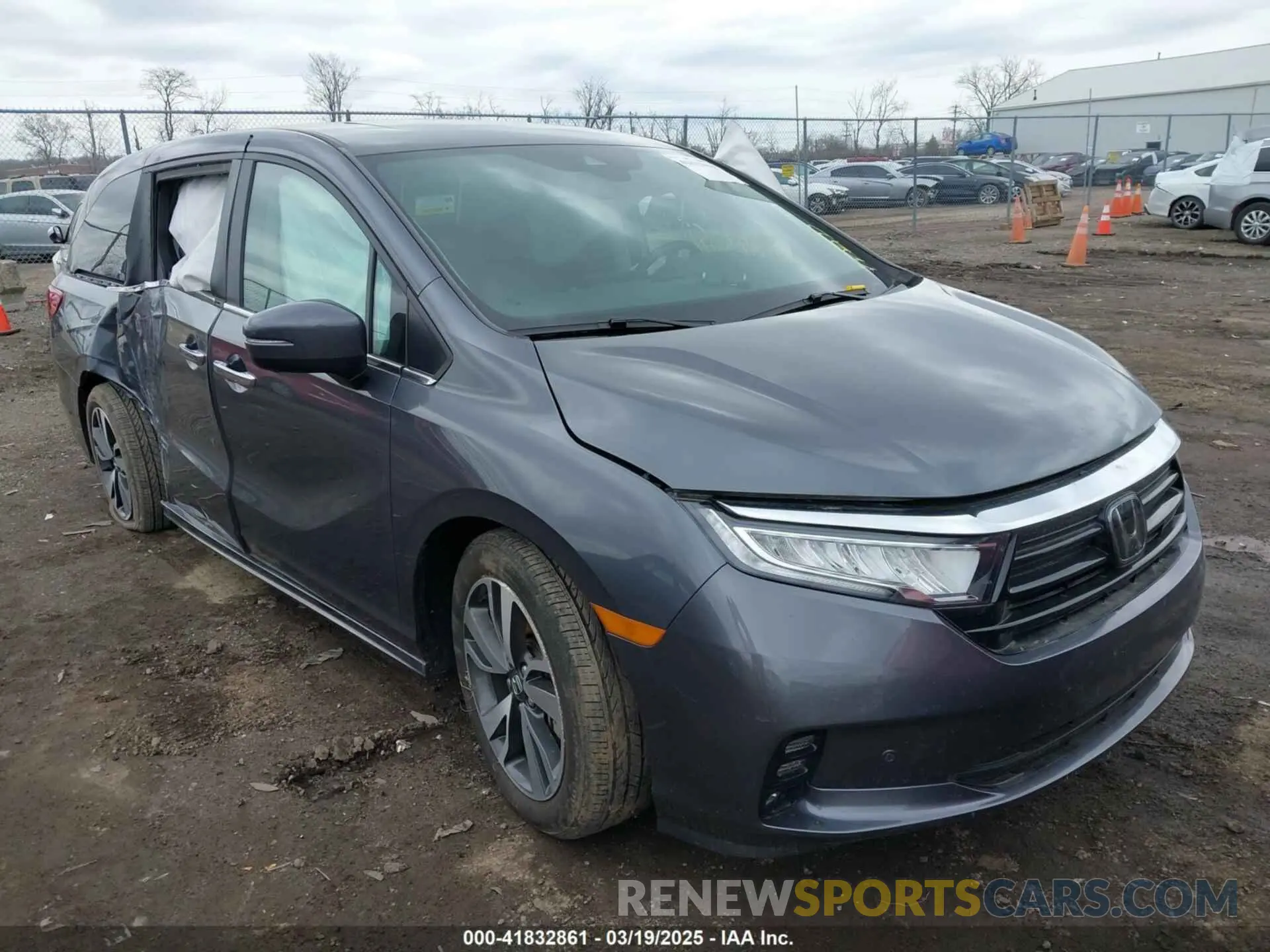 1 Фотография поврежденного автомобиля 5FNRL6H81PB067746 HONDA ODYSSEY 2023
