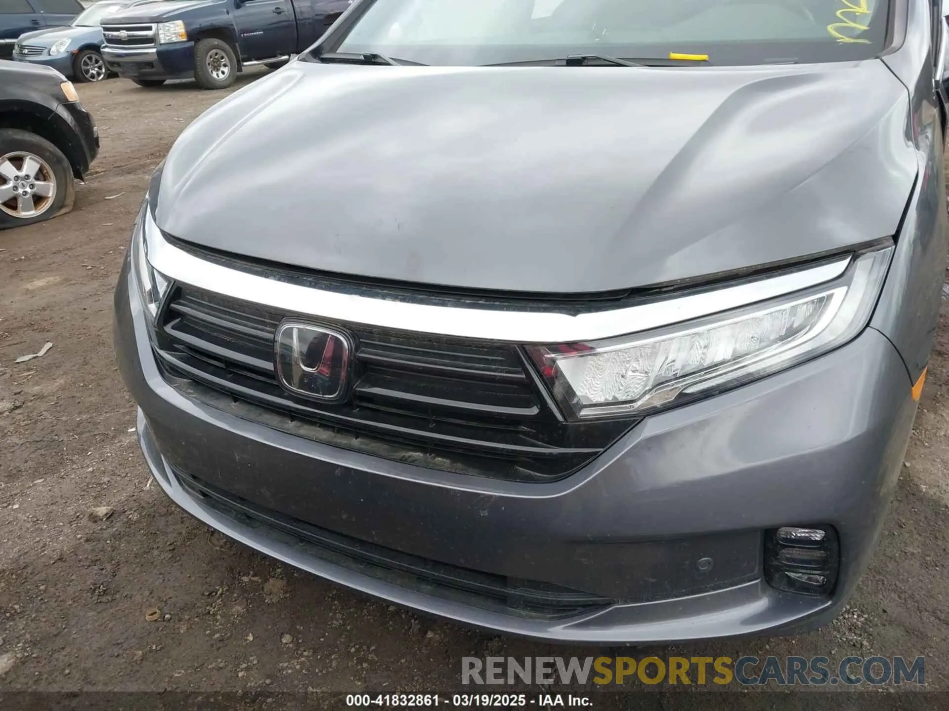 11 Фотография поврежденного автомобиля 5FNRL6H81PB067746 HONDA ODYSSEY 2023