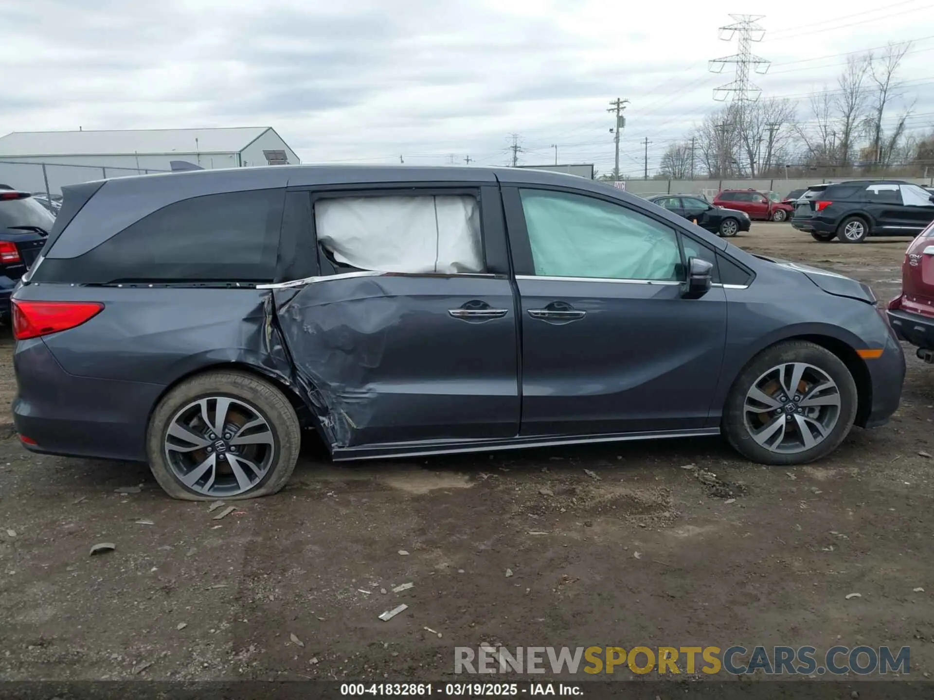 12 Фотография поврежденного автомобиля 5FNRL6H81PB067746 HONDA ODYSSEY 2023