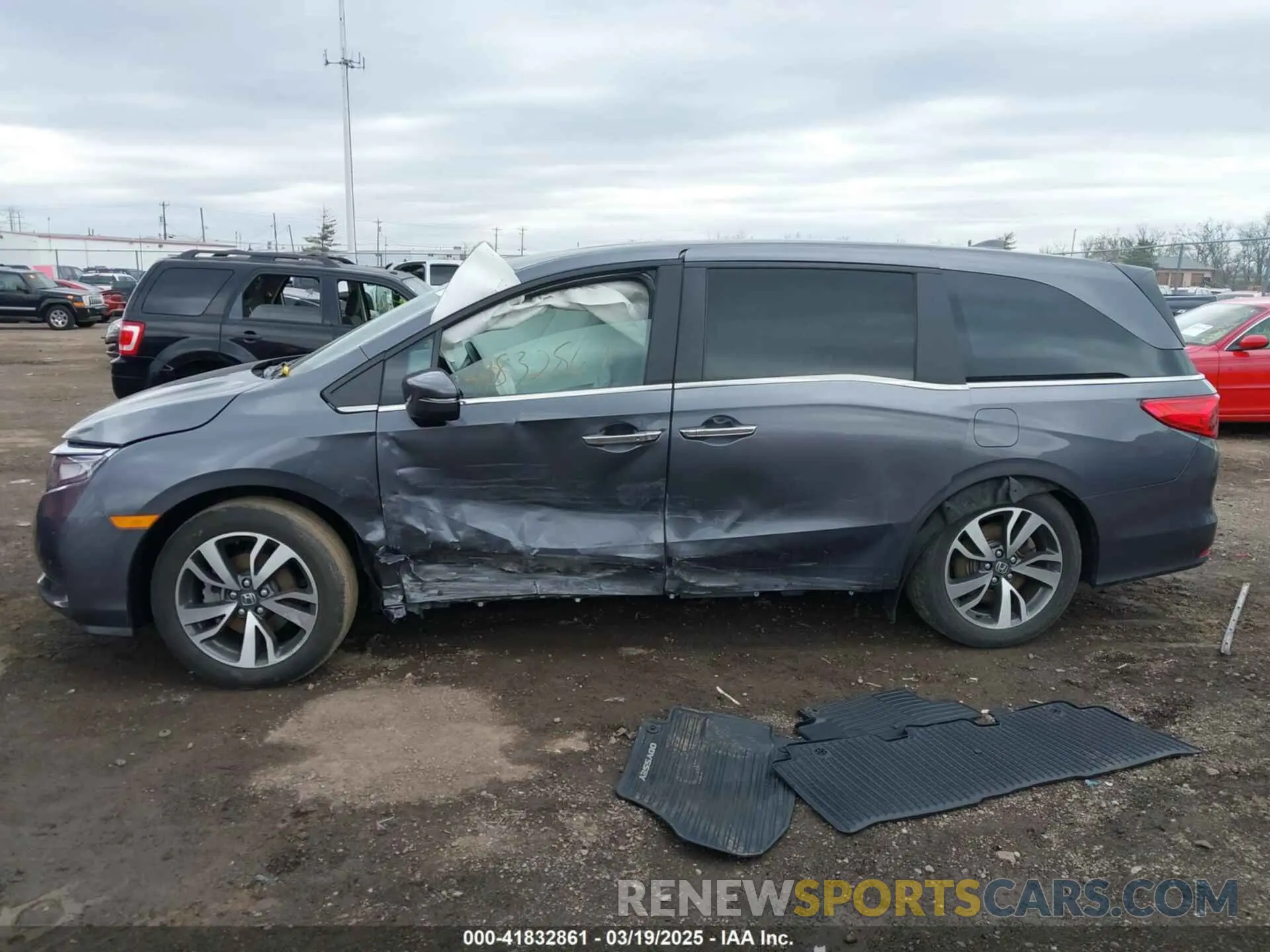 13 Фотография поврежденного автомобиля 5FNRL6H81PB067746 HONDA ODYSSEY 2023