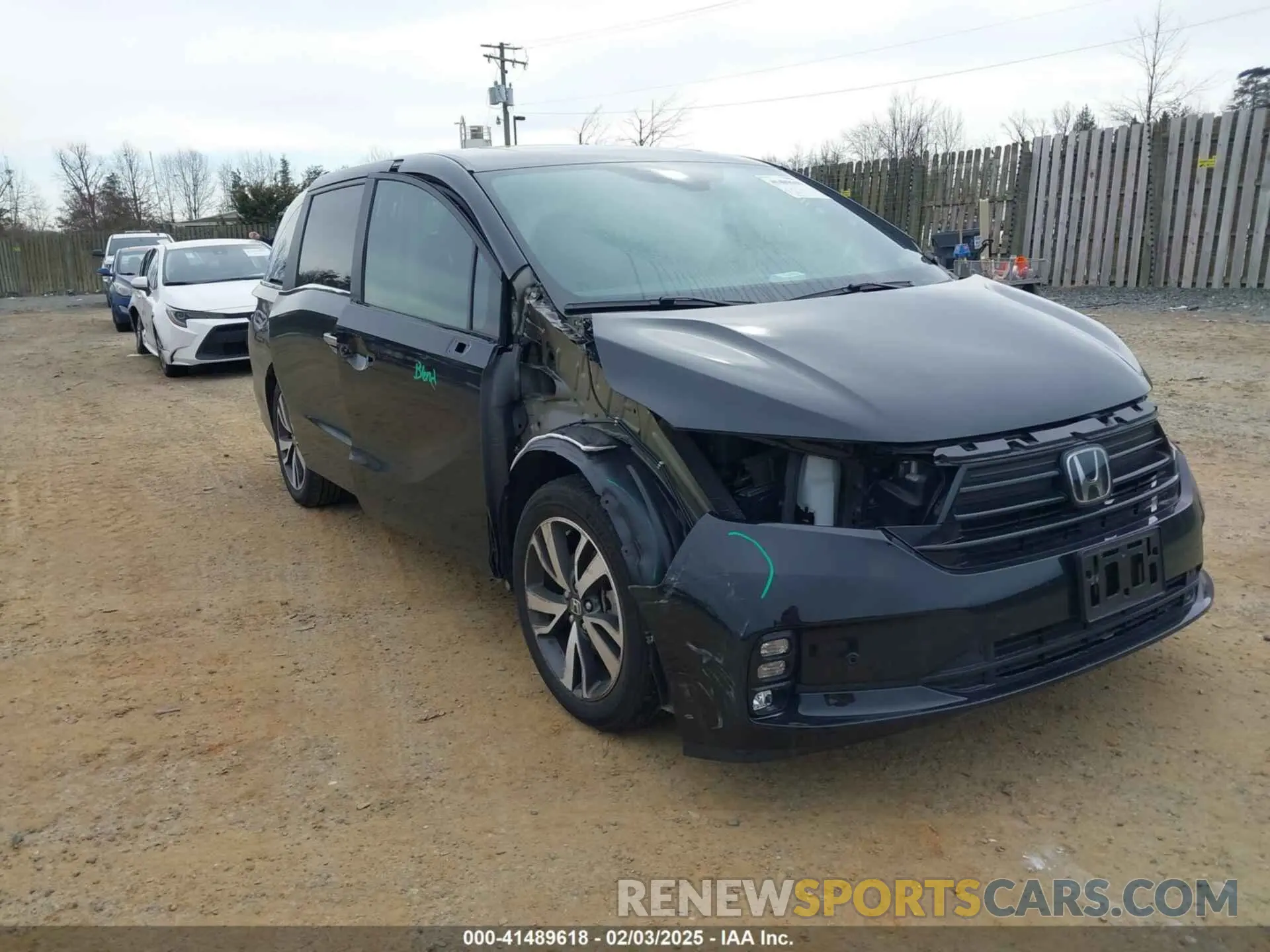 1 Фотография поврежденного автомобиля 5FNRL6H81PB068721 HONDA ODYSSEY 2023