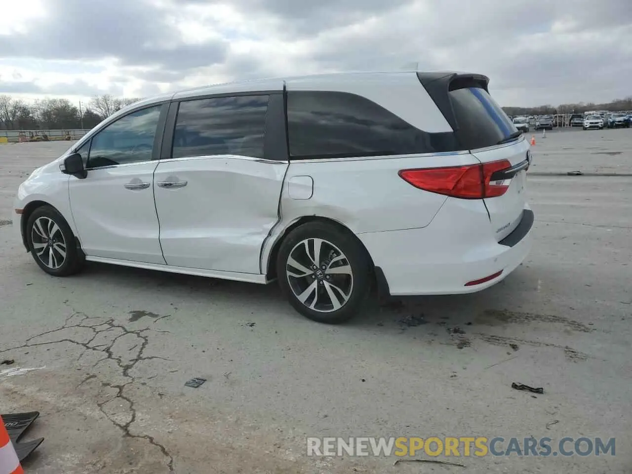 2 Фотография поврежденного автомобиля 5FNRL6H83PB006964 HONDA ODYSSEY 2023