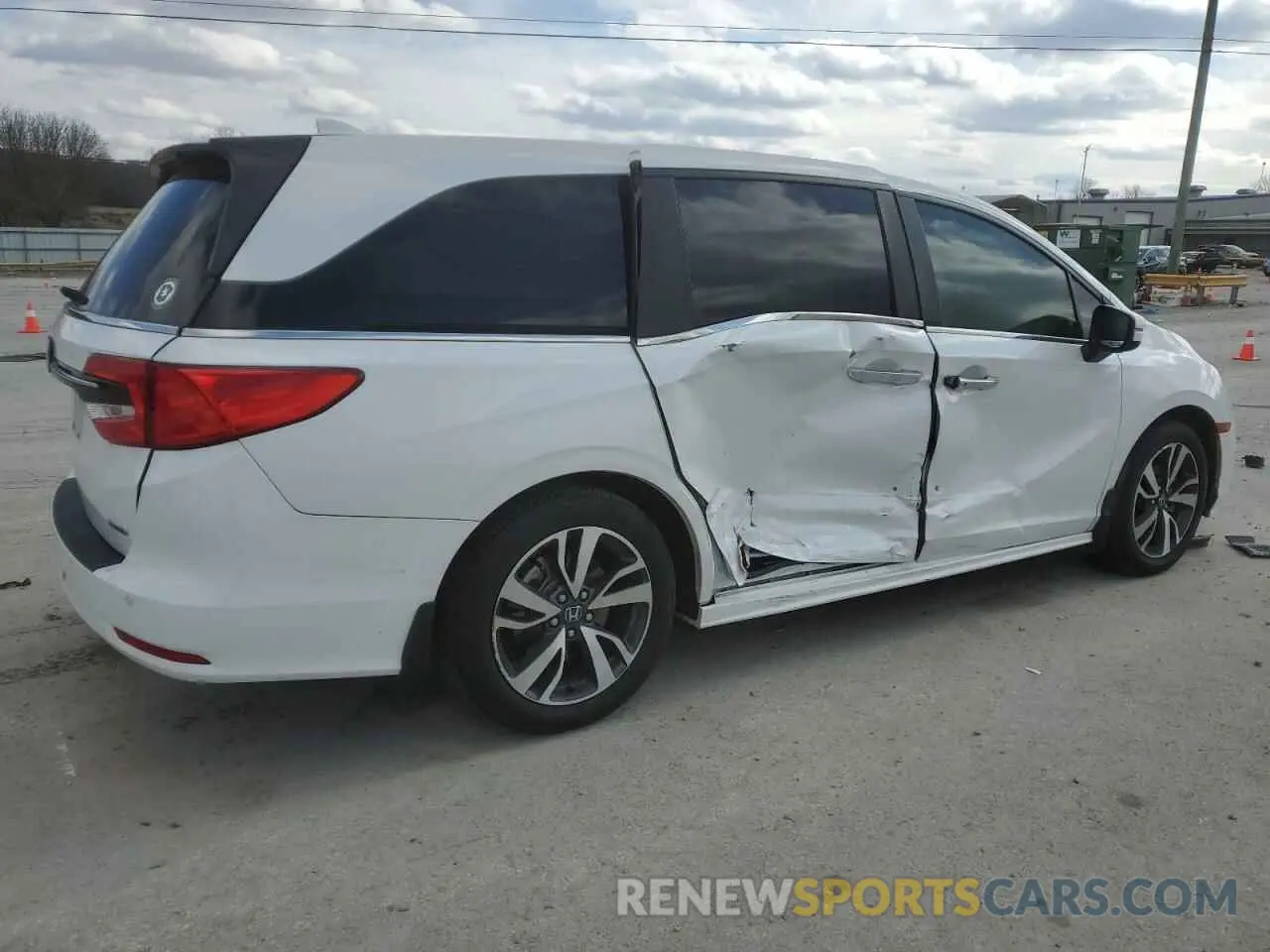 3 Фотография поврежденного автомобиля 5FNRL6H83PB006964 HONDA ODYSSEY 2023