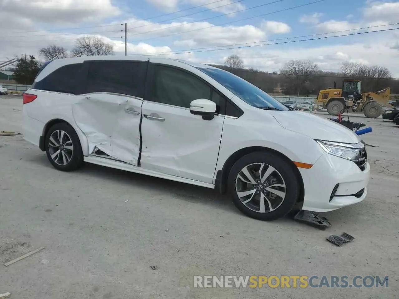4 Фотография поврежденного автомобиля 5FNRL6H83PB006964 HONDA ODYSSEY 2023