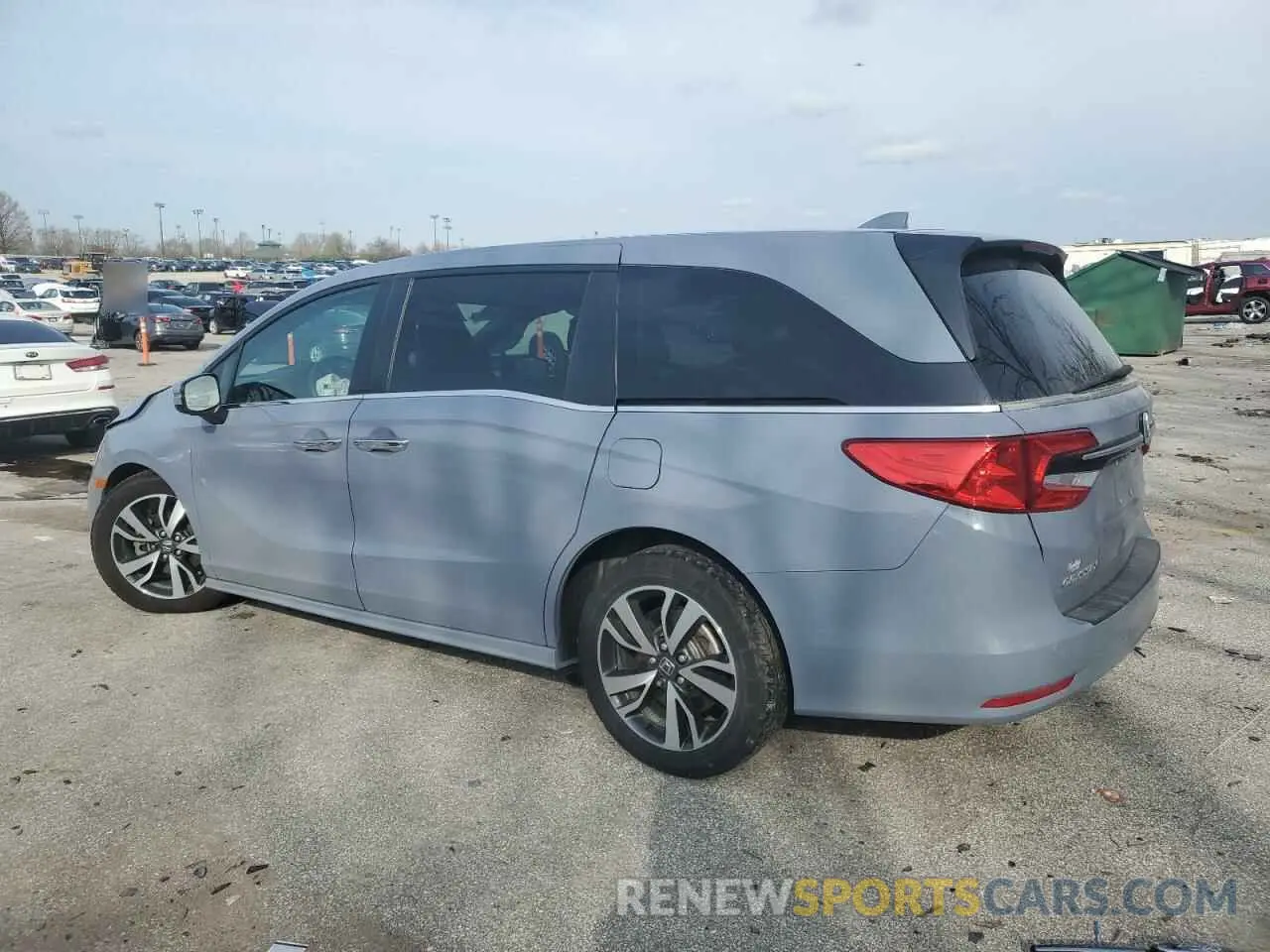 2 Photograph of a damaged car 5FNRL6H83PB053962 HONDA ODYSSEY 2023