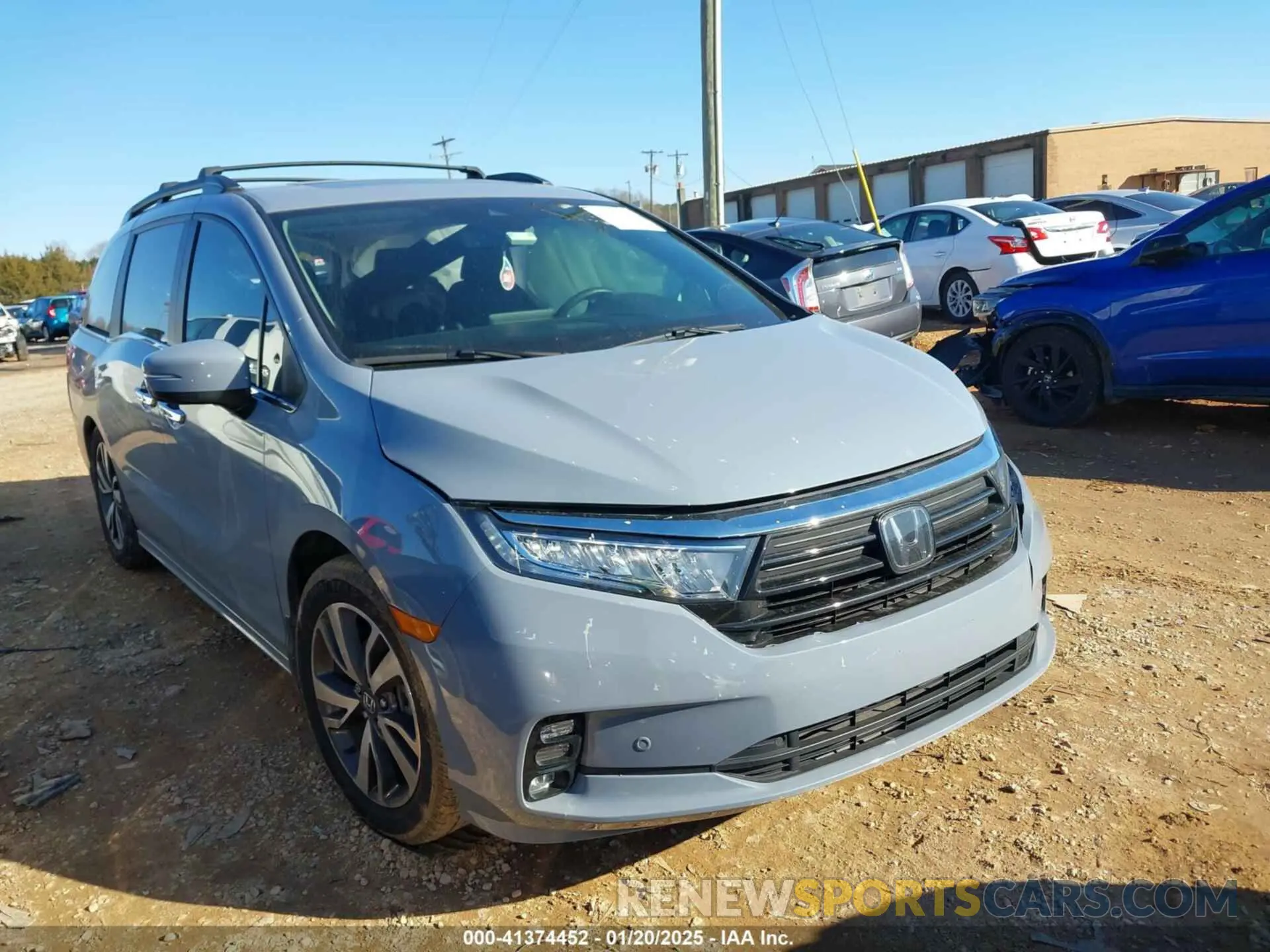 1 Фотография поврежденного автомобиля 5FNRL6H84PB005208 HONDA ODYSSEY 2023