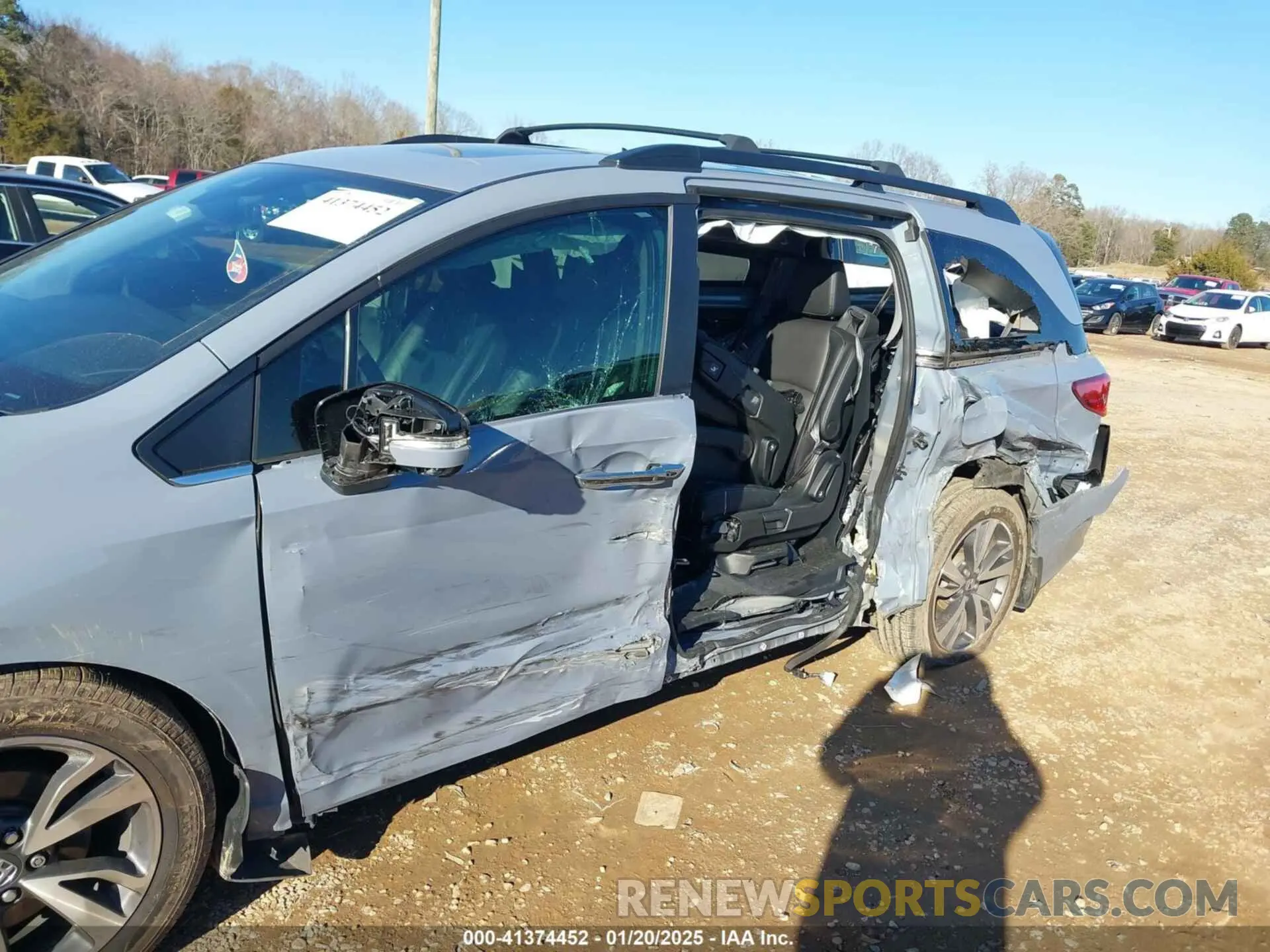 6 Фотография поврежденного автомобиля 5FNRL6H84PB005208 HONDA ODYSSEY 2023