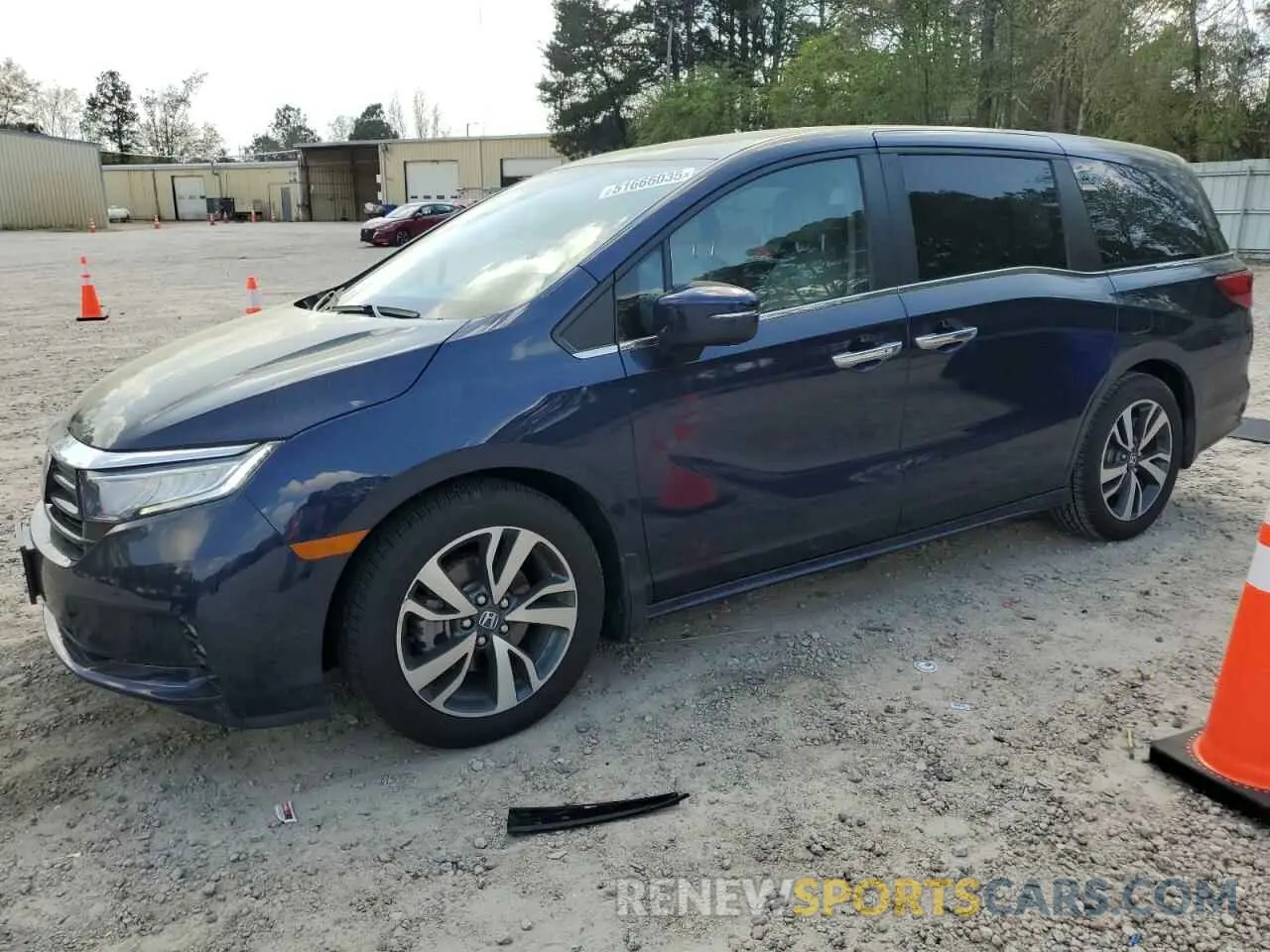 1 Photograph of a damaged car 5FNRL6H84PB035017 HONDA ODYSSEY 2023