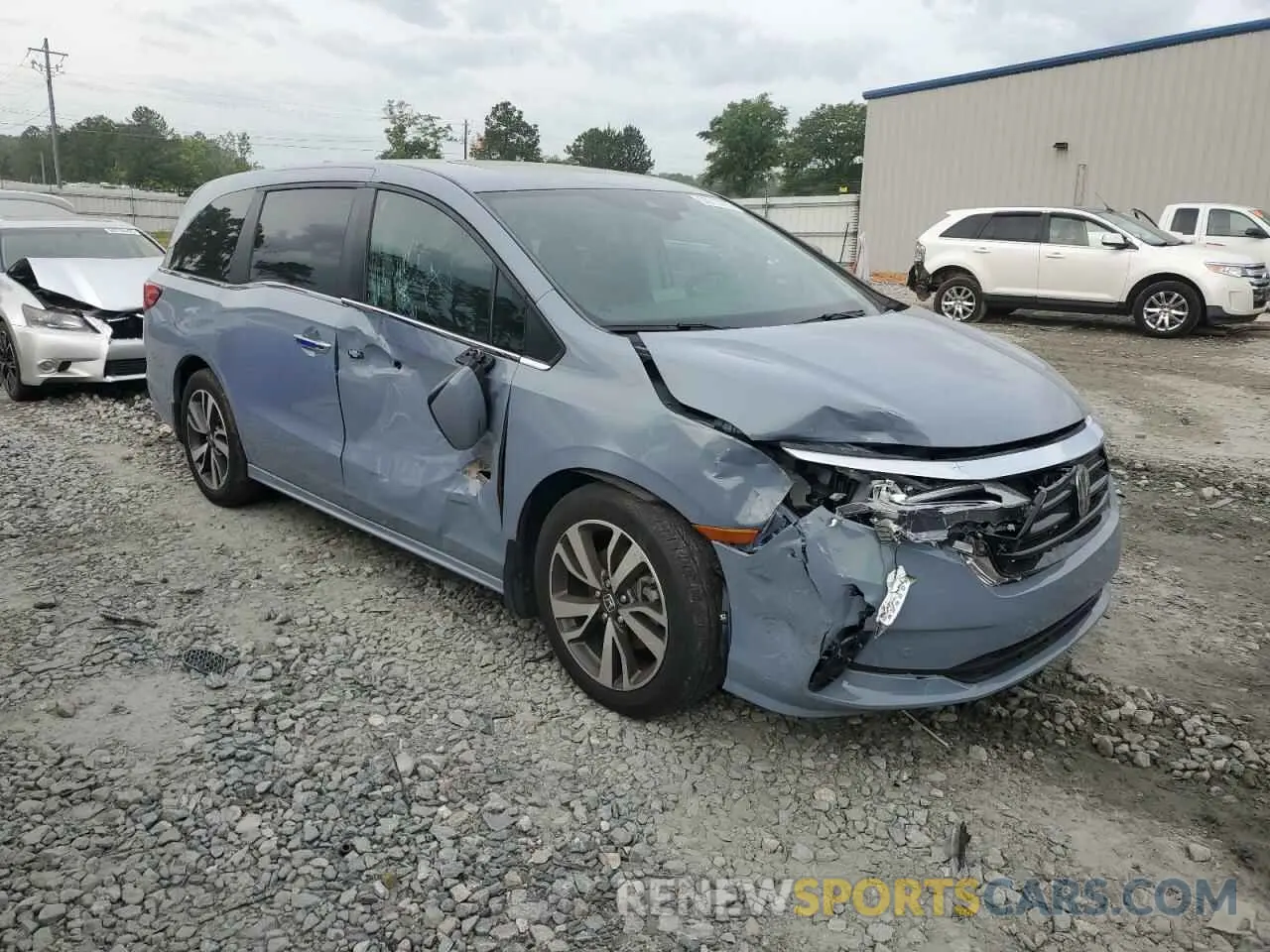 4 Photograph of a damaged car 5FNRL6H84PB060547 HONDA ODYSSEY 2023