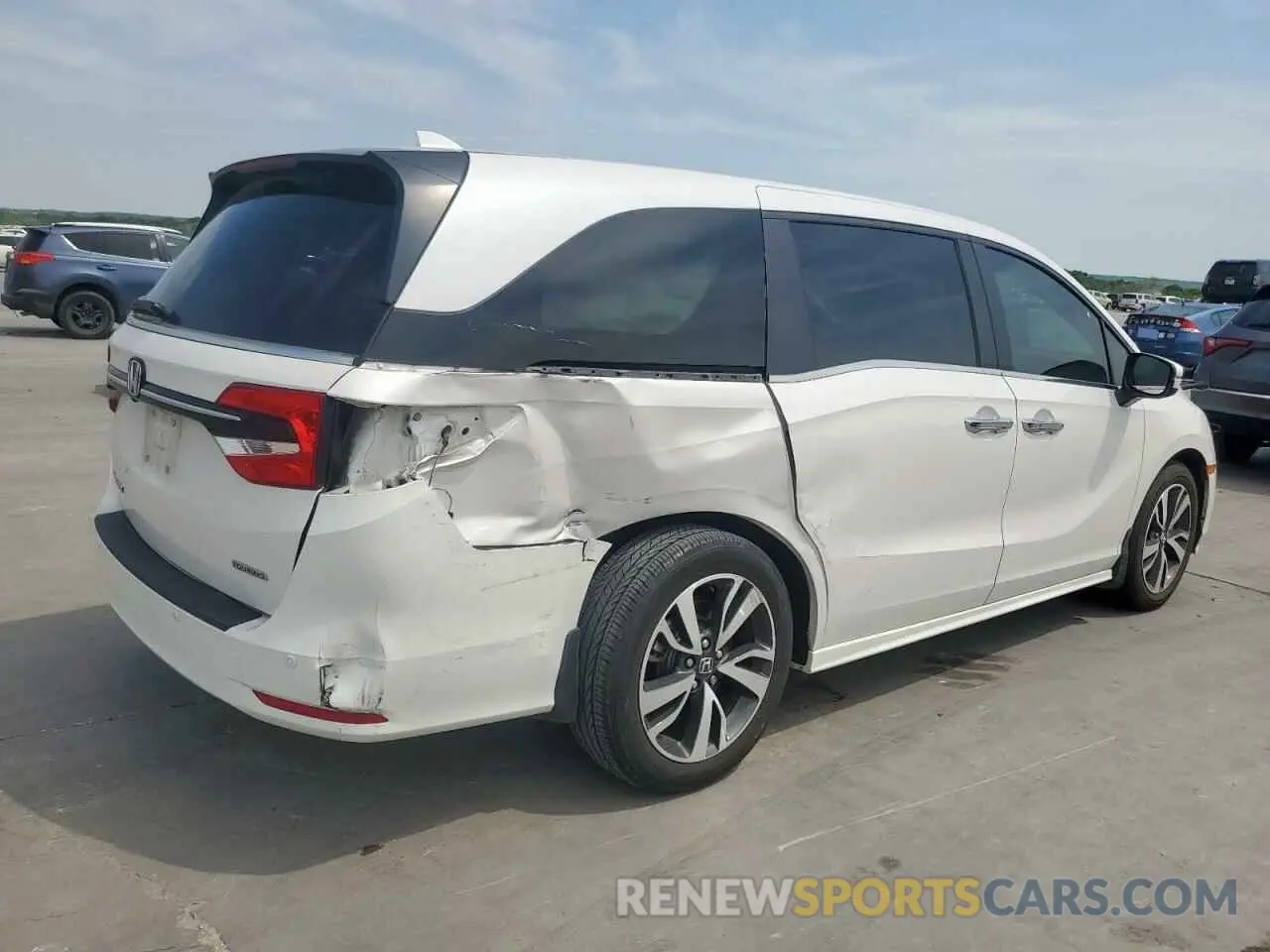 3 Photograph of a damaged car 5FNRL6H84PB073248 HONDA ODYSSEY 2023