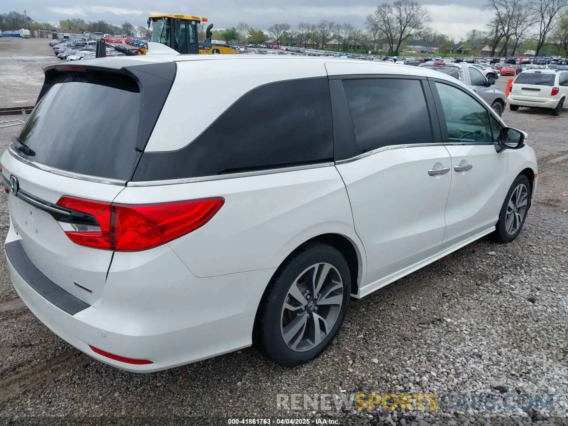 4 Фотография поврежденного автомобиля 5FNRL6H85PB049542 HONDA ODYSSEY 2023