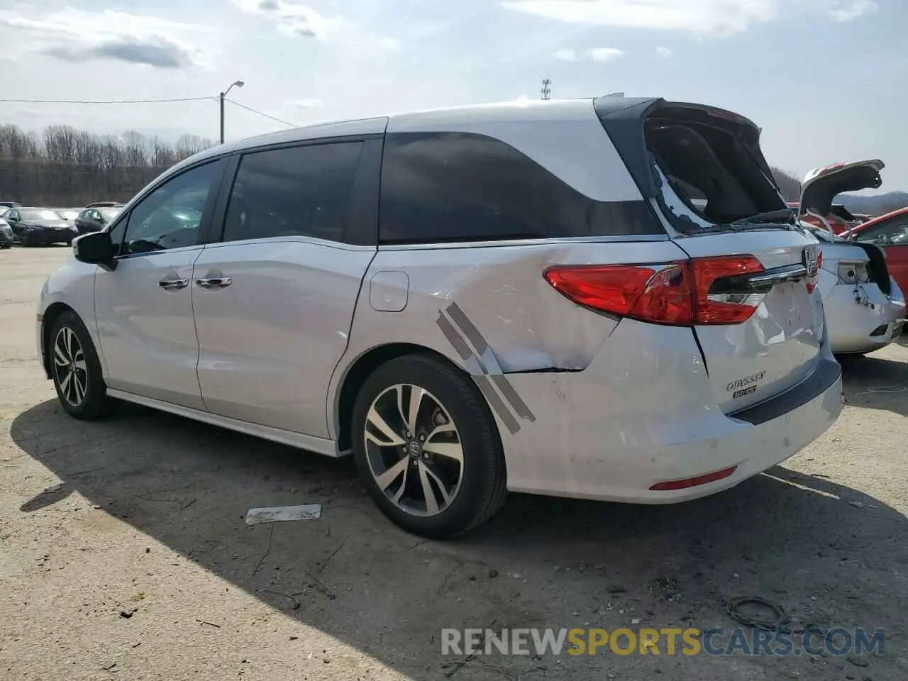 2 Photograph of a damaged car 5FNRL6H87PB012122 HONDA ODYSSEY 2023