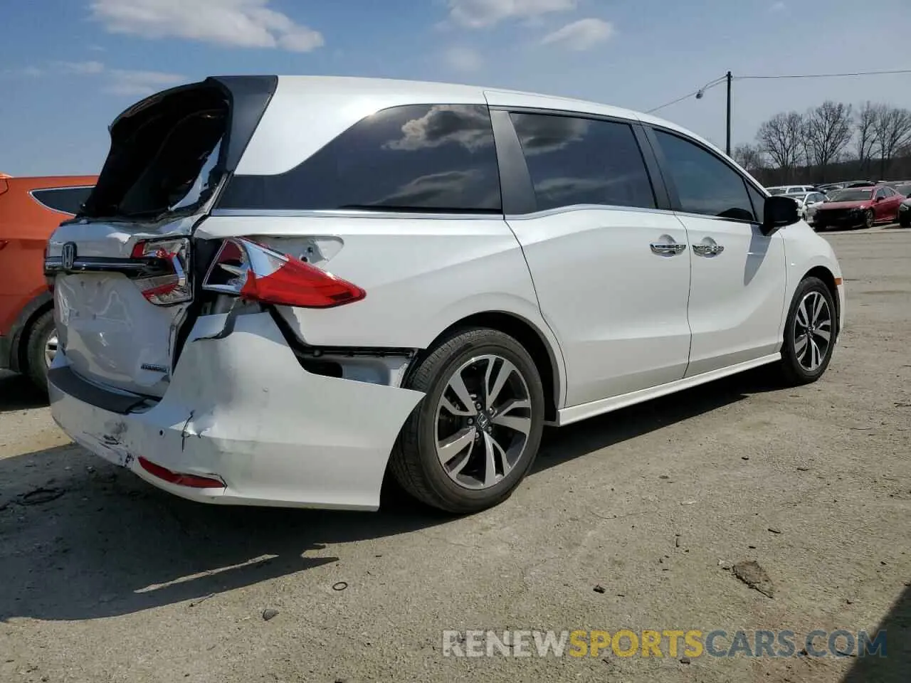 3 Photograph of a damaged car 5FNRL6H87PB012122 HONDA ODYSSEY 2023