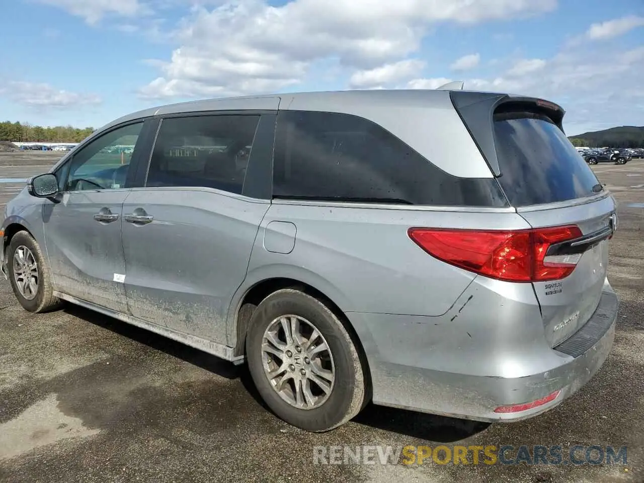 2 Photograph of a damaged car 5FNRL6H87PB053110 HONDA ODYSSEY 2023