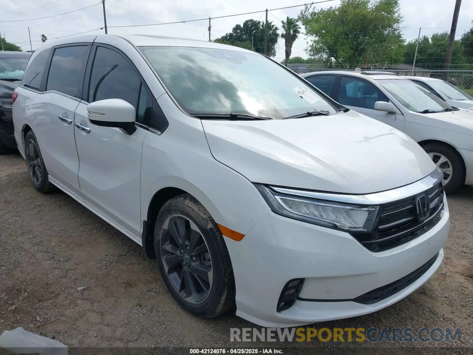 1 Photograph of a damaged car 5FNRL6H87PB061255 HONDA ODYSSEY 2023