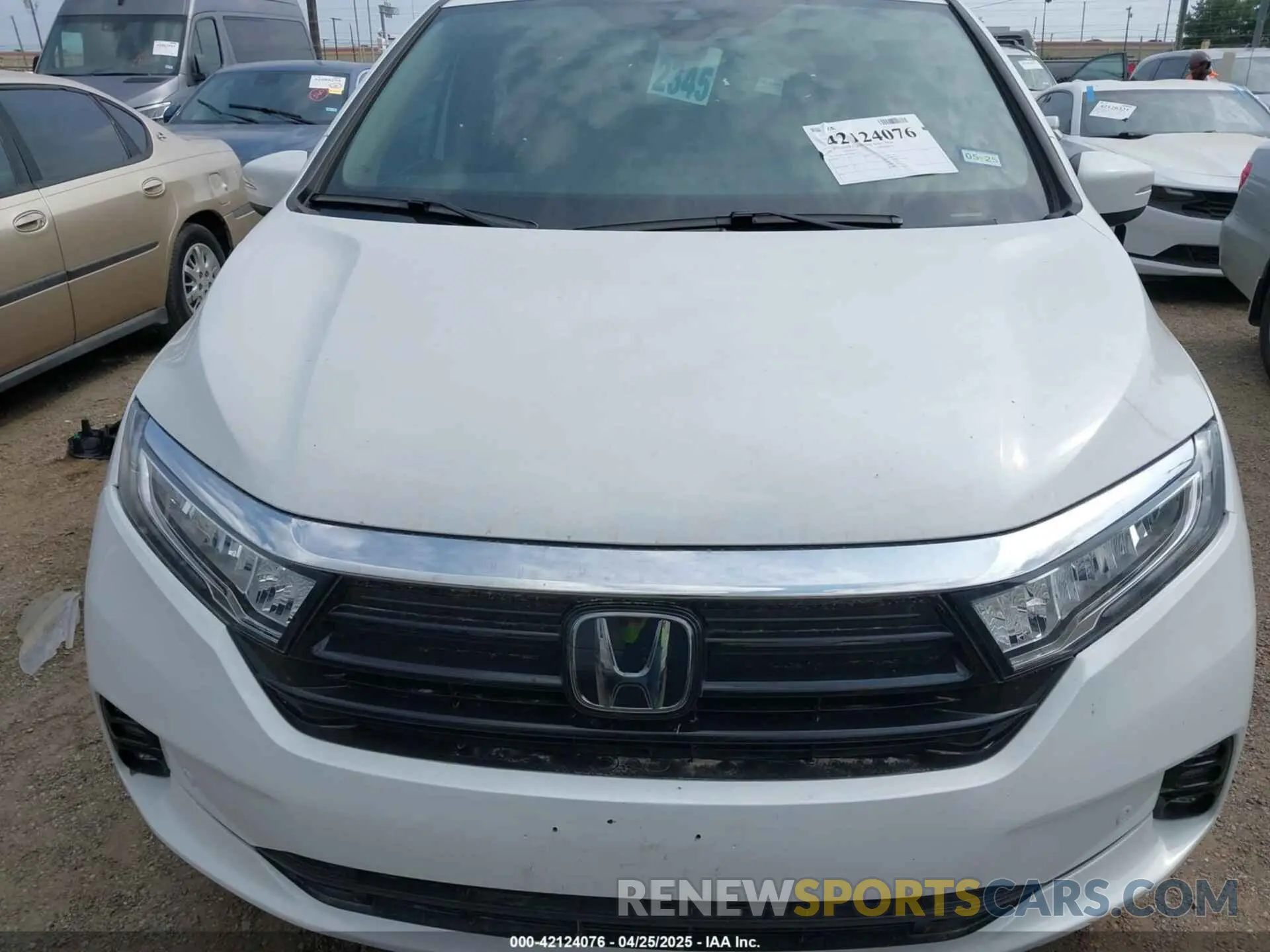 6 Photograph of a damaged car 5FNRL6H87PB061255 HONDA ODYSSEY 2023