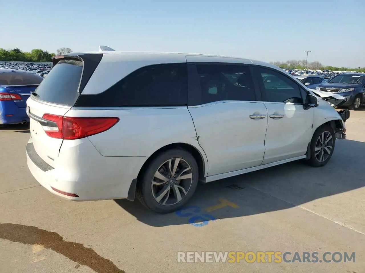 3 Фотография поврежденного автомобиля 5FNRL6H8XPB001311 HONDA ODYSSEY 2023