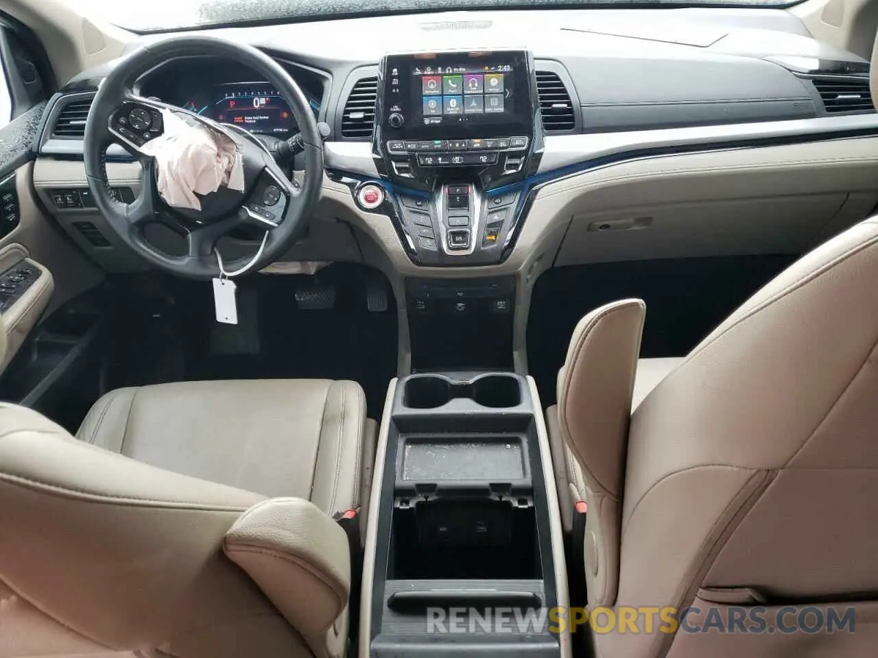 8 Фотография поврежденного автомобиля 5FNRL6H8XPB001311 HONDA ODYSSEY 2023