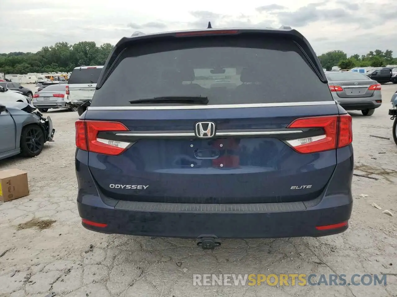 6 Фотография поврежденного автомобиля 5FNRL6H90PB009507 HONDA ODYSSEY 2023
