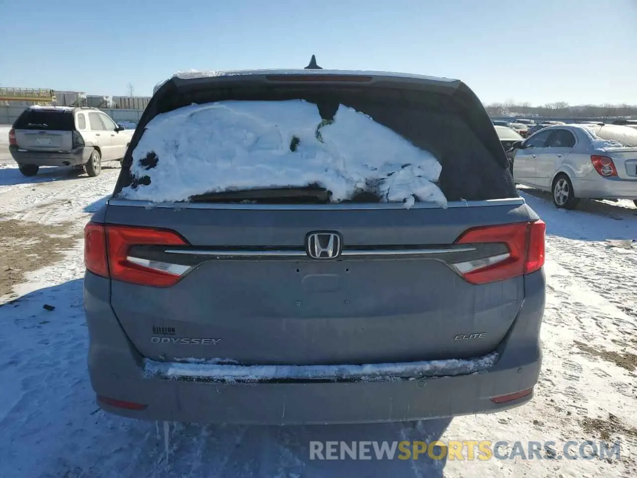 6 Фотография поврежденного автомобиля 5FNRL6H90PB057704 HONDA ODYSSEY 2023