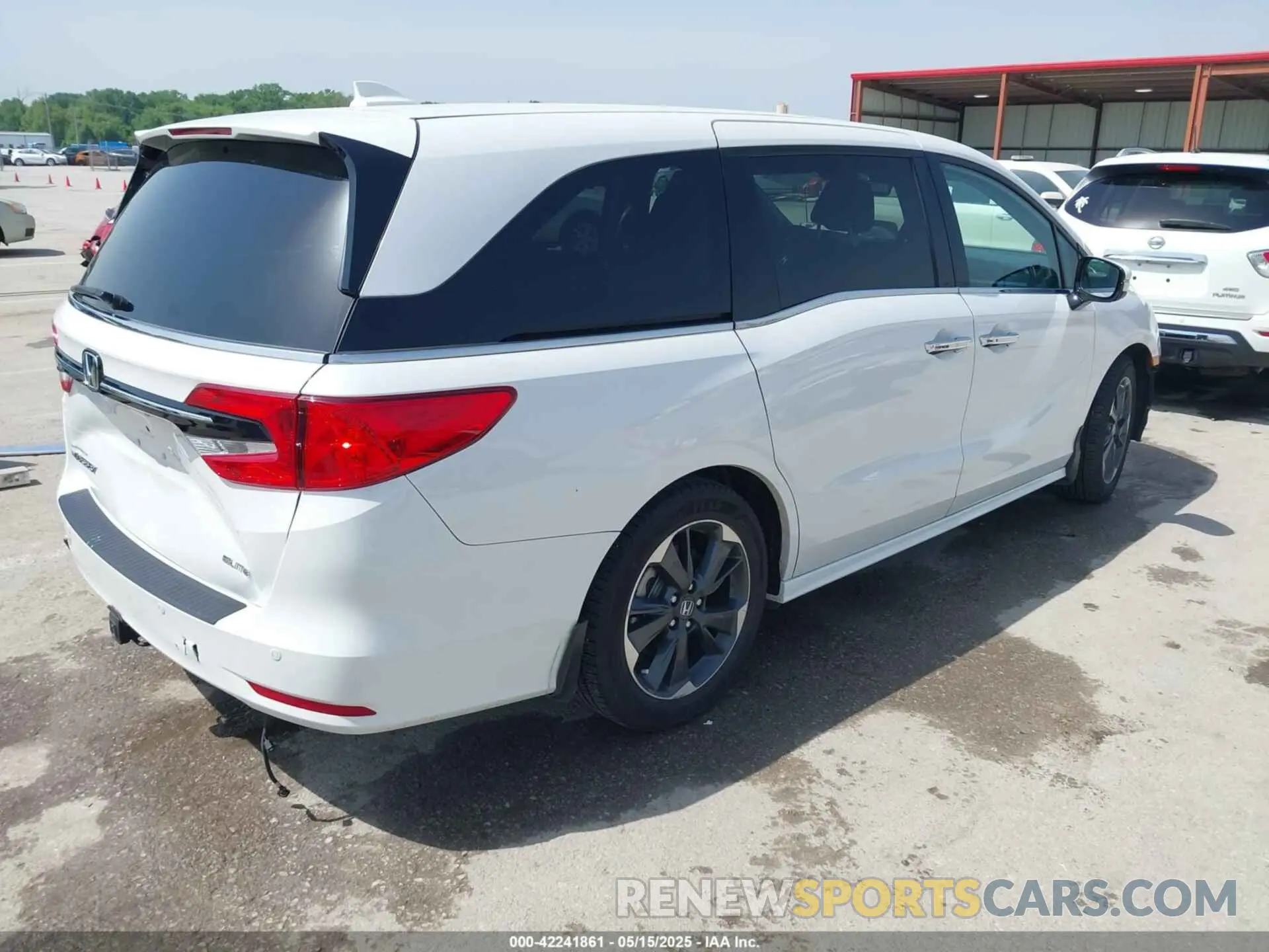 4 Фотография поврежденного автомобиля 5FNRL6H94PB015584 HONDA ODYSSEY 2023