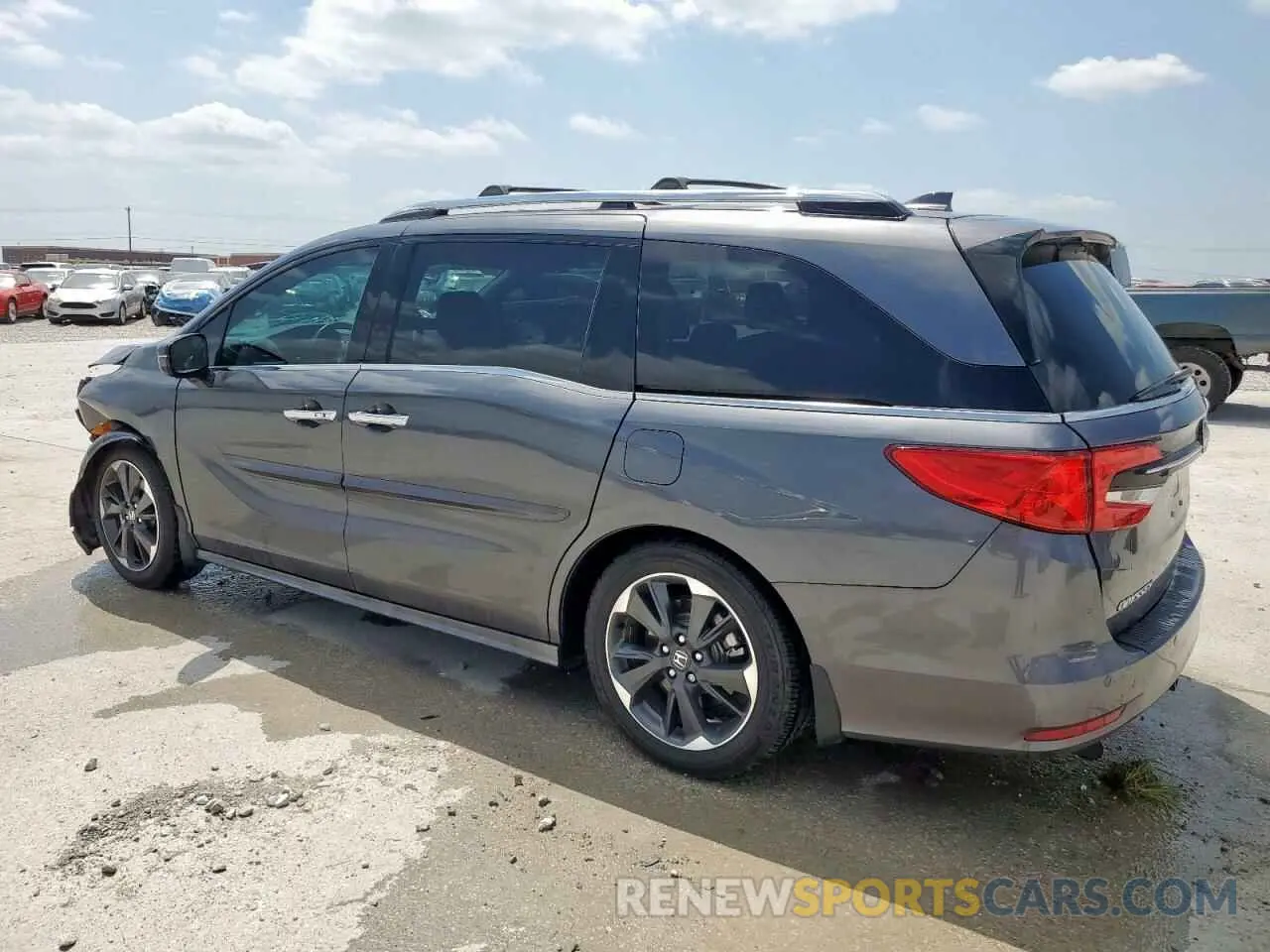 2 Photograph of a damaged car 5FNRL6H96PB039966 HONDA ODYSSEY 2023