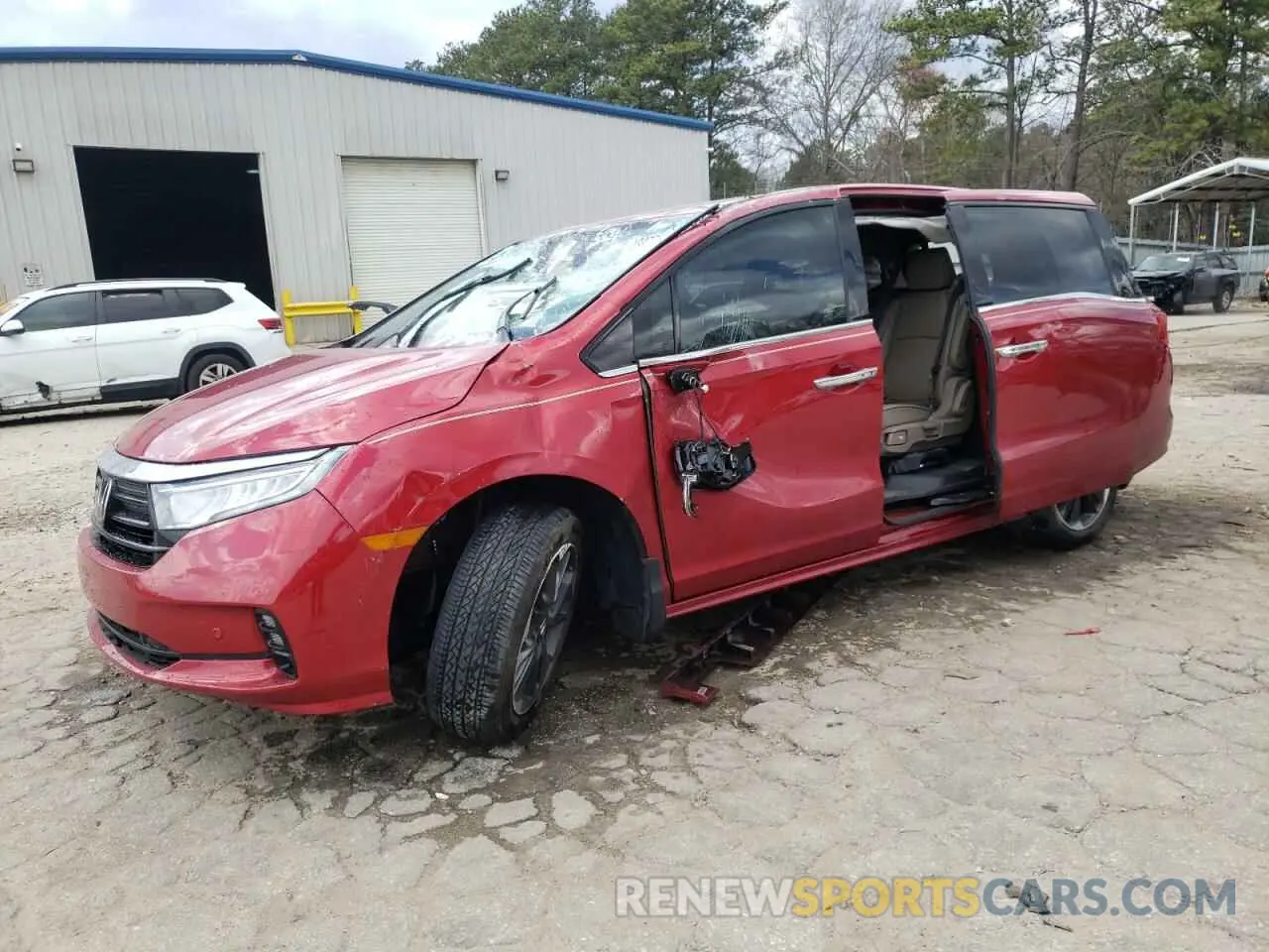 1 Фотография поврежденного автомобиля 5FNRL6H97PB041855 HONDA ODYSSEY 2023