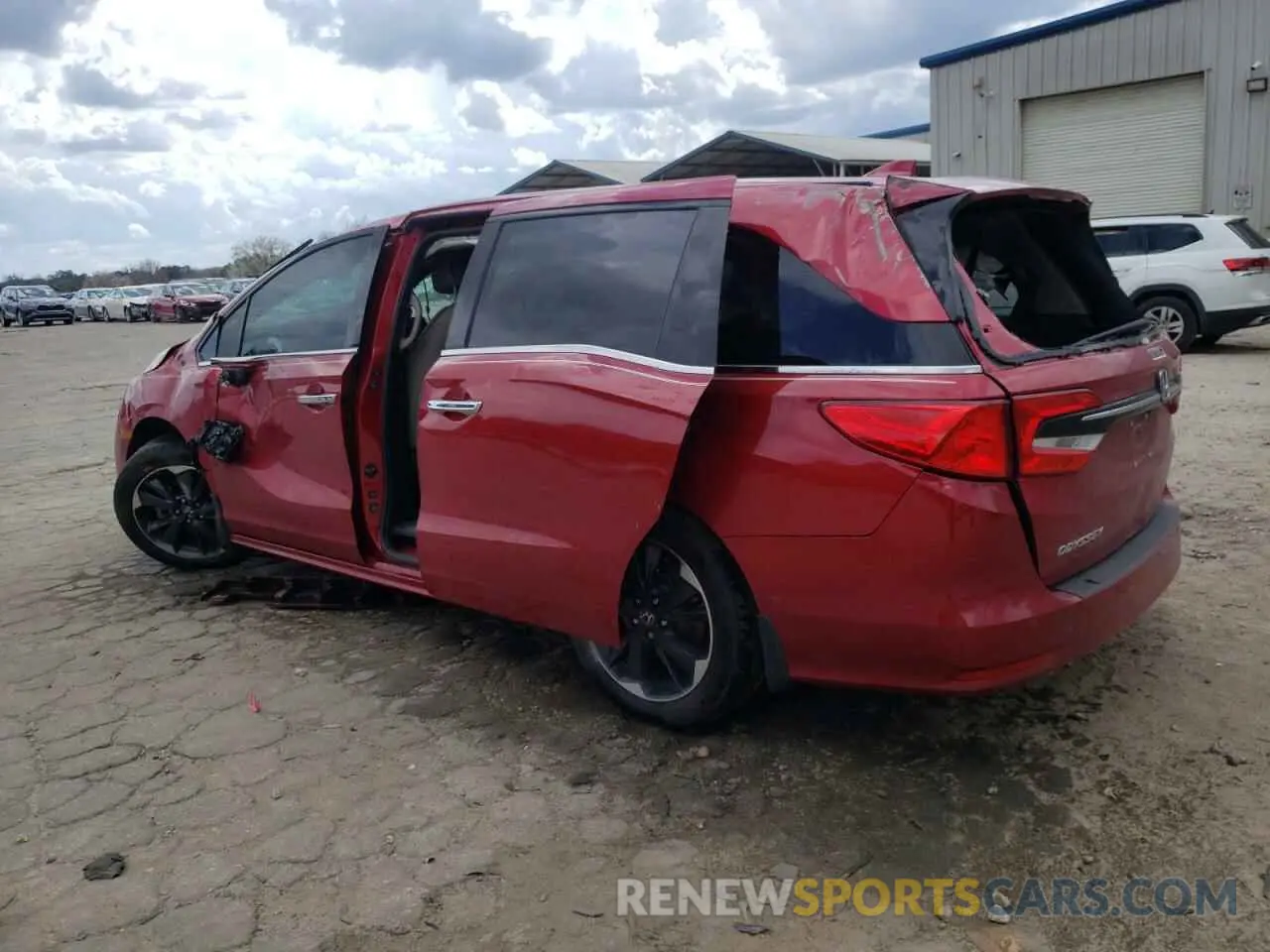 2 Фотография поврежденного автомобиля 5FNRL6H97PB041855 HONDA ODYSSEY 2023