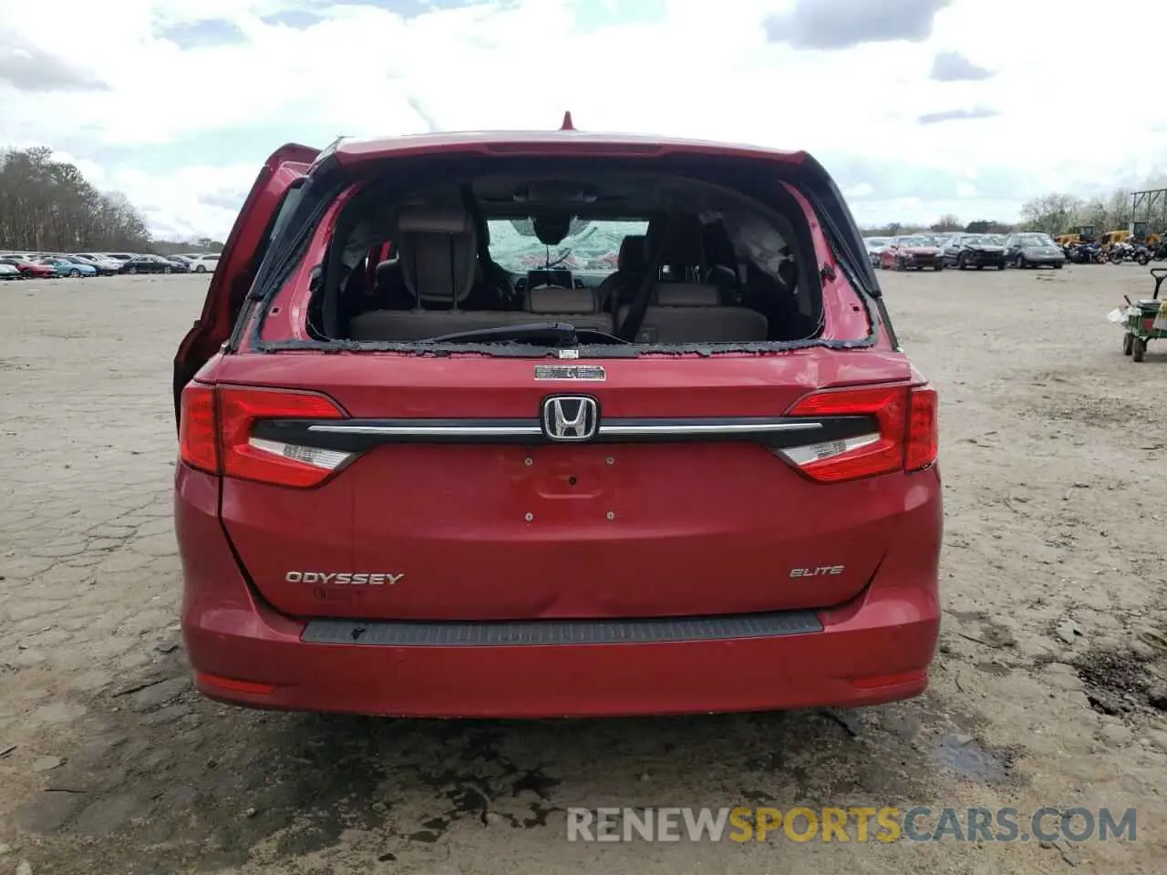 6 Фотография поврежденного автомобиля 5FNRL6H97PB041855 HONDA ODYSSEY 2023