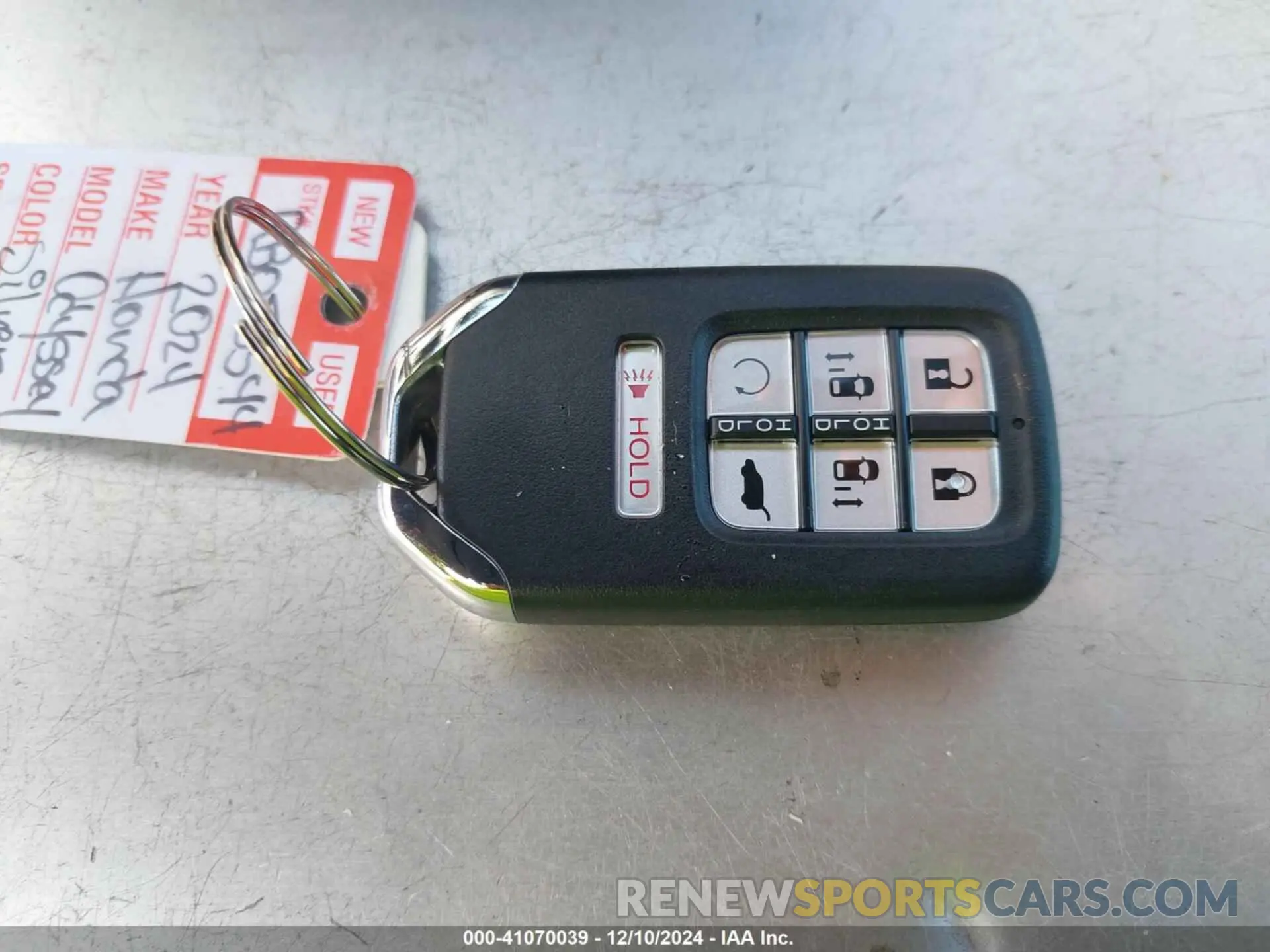 11 Фотография поврежденного автомобиля 5FNRL6H61RB050544 HONDA ODYSSEY 2024