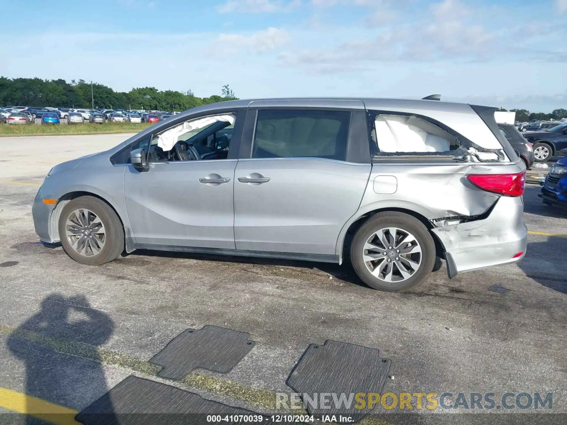 14 Фотография поврежденного автомобиля 5FNRL6H61RB050544 HONDA ODYSSEY 2024