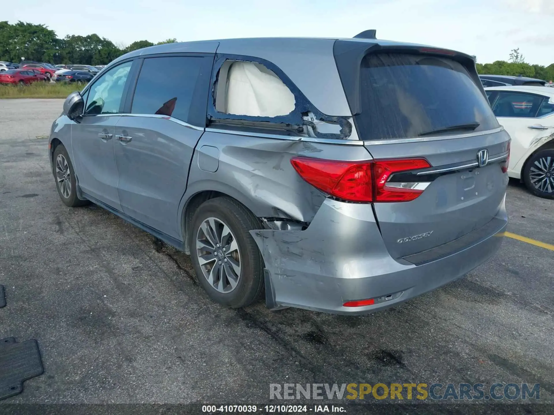 6 Фотография поврежденного автомобиля 5FNRL6H61RB050544 HONDA ODYSSEY 2024