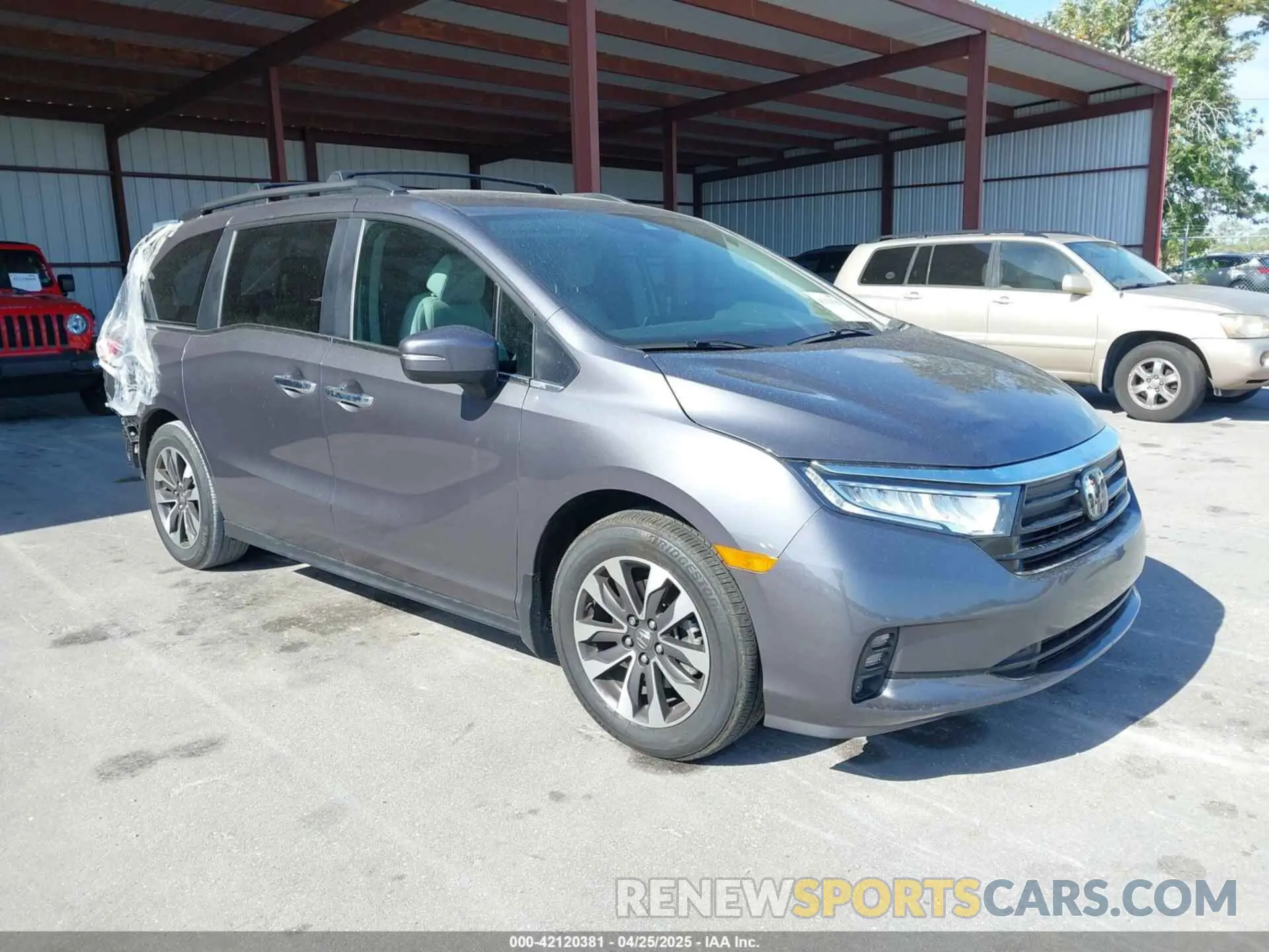 1 Фотография поврежденного автомобиля 5FNRL6H65RB069145 HONDA ODYSSEY 2024
