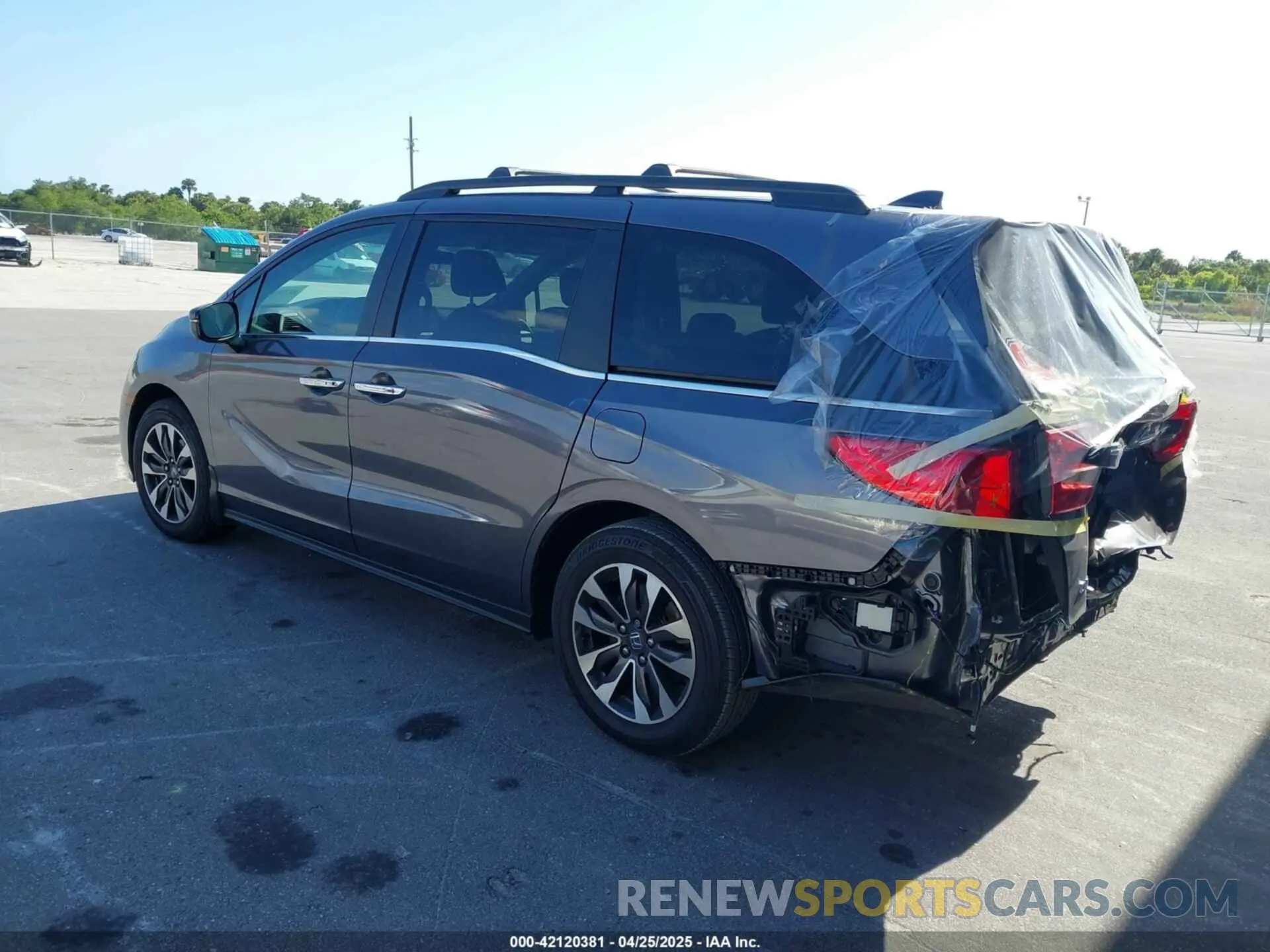 3 Фотография поврежденного автомобиля 5FNRL6H65RB069145 HONDA ODYSSEY 2024