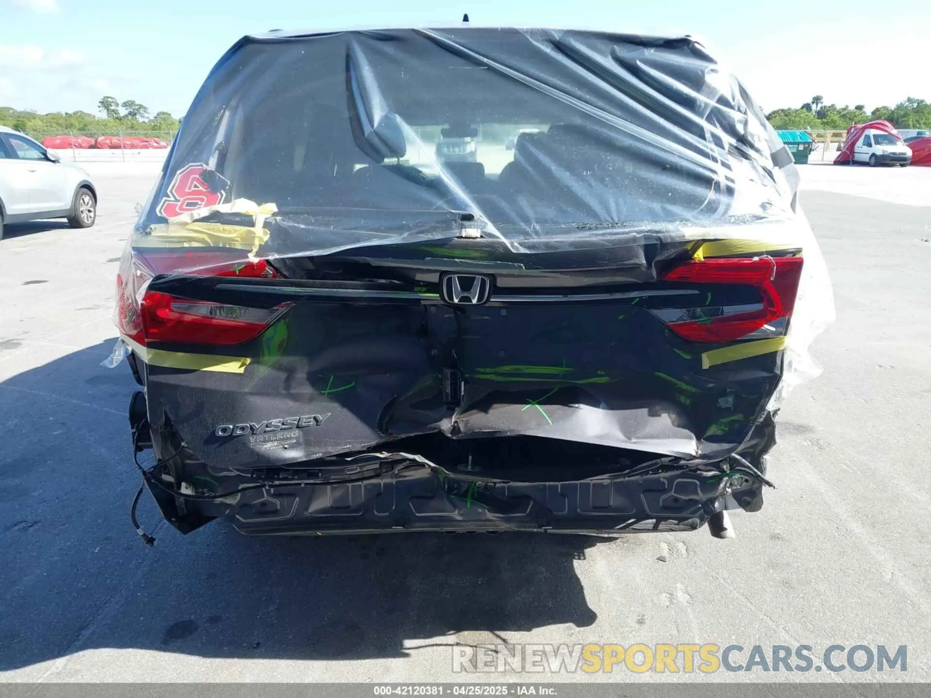 6 Фотография поврежденного автомобиля 5FNRL6H65RB069145 HONDA ODYSSEY 2024