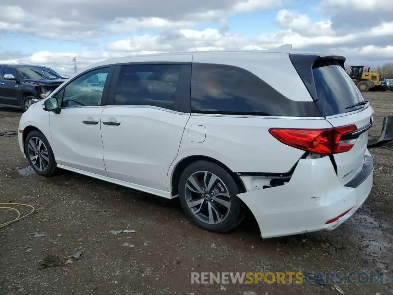 2 Фотография поврежденного автомобиля 5FNRL6H81RB066423 HONDA ODYSSEY 2024