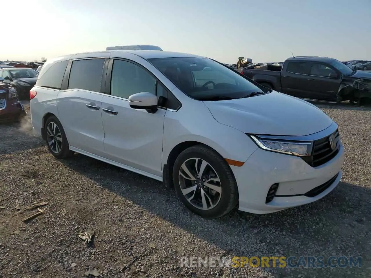 4 Фотография поврежденного автомобиля 5FNRL6H82RB039313 HONDA ODYSSEY 2024