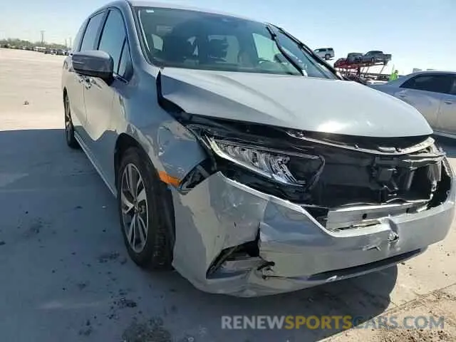 10 Photograph of a damaged car 5FNRL6H84RB001517 HONDA ODYSSEY 2024