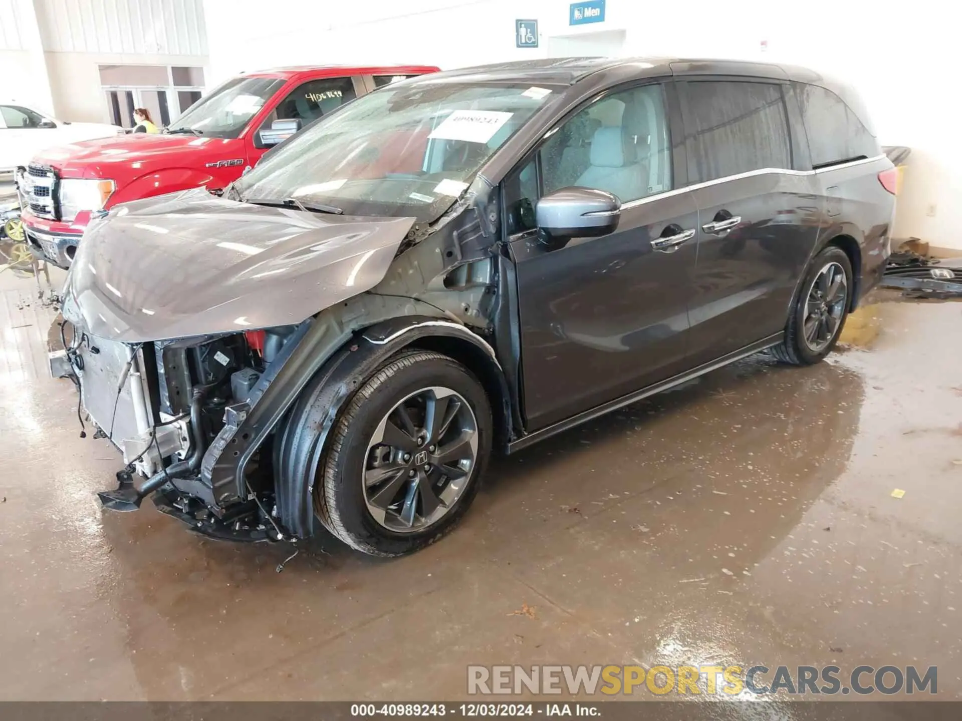 2 Photograph of a damaged car 5FNRL6H92RB037361 HONDA ODYSSEY 2024