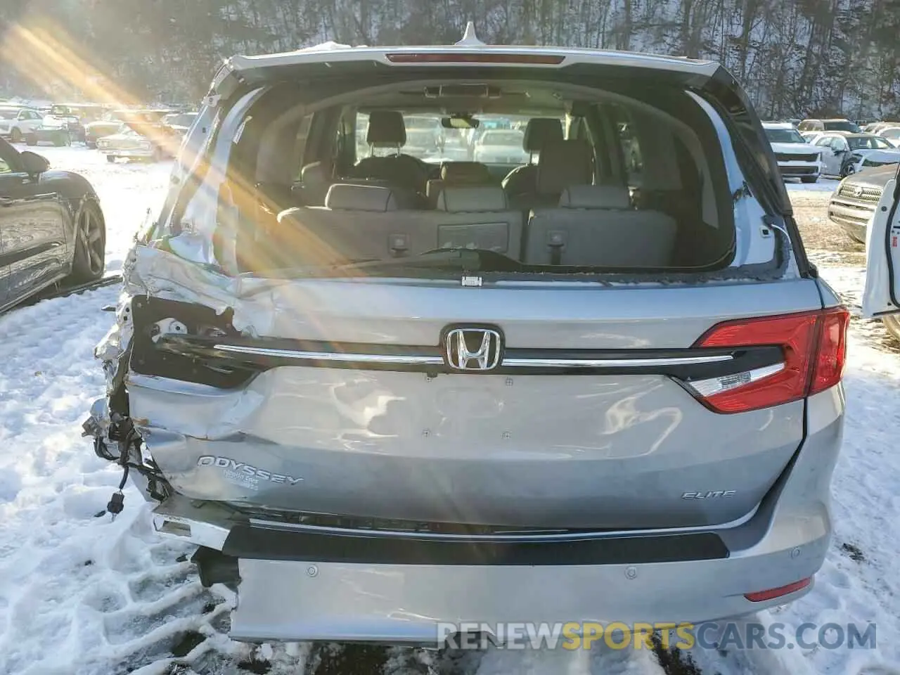6 Фотография поврежденного автомобиля 5FNRL6H95RB034874 HONDA ODYSSEY 2024