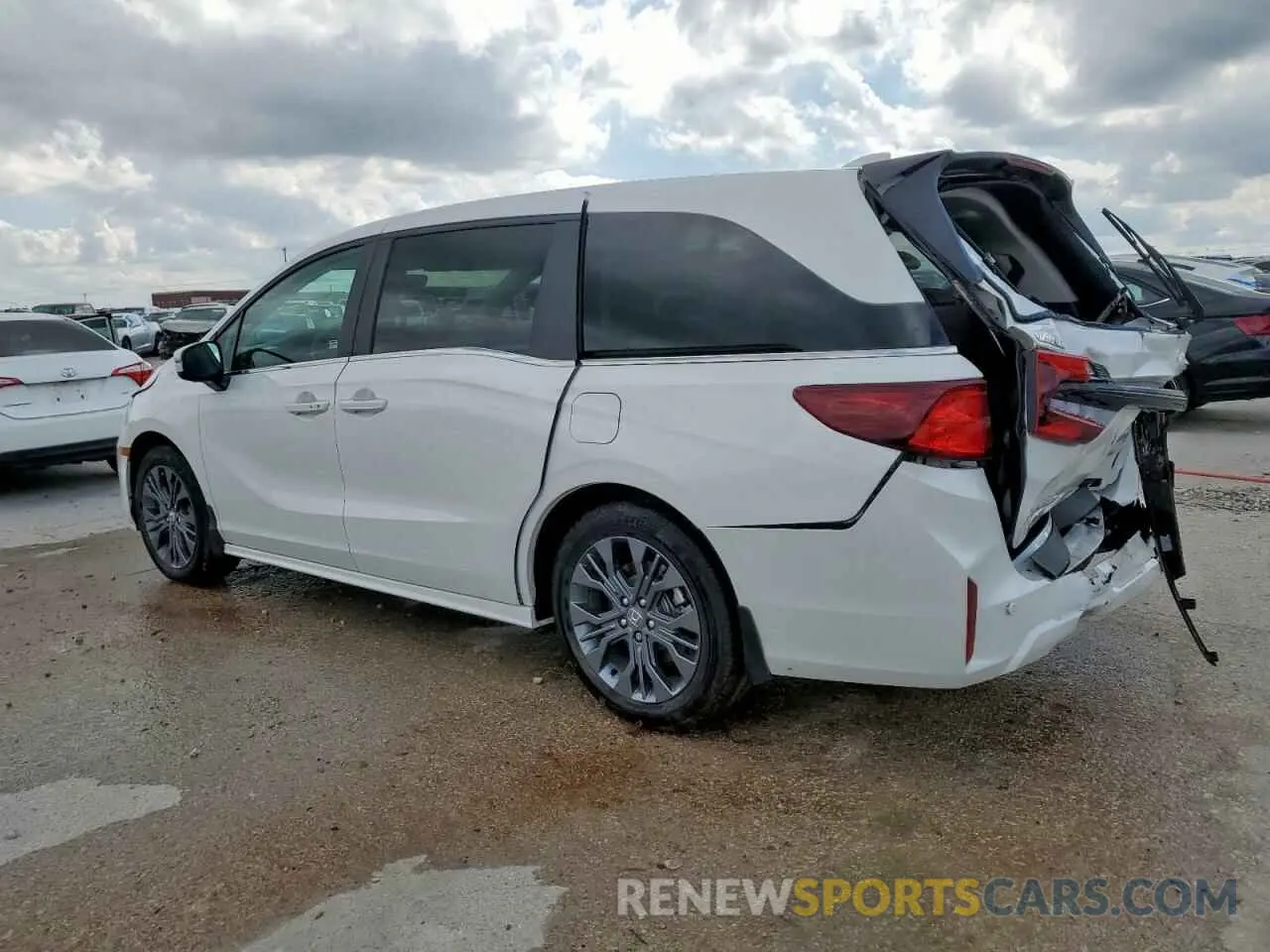 2 Фотография поврежденного автомобиля 5FNRL6H88SB001428 HONDA ODYSSEY 2025