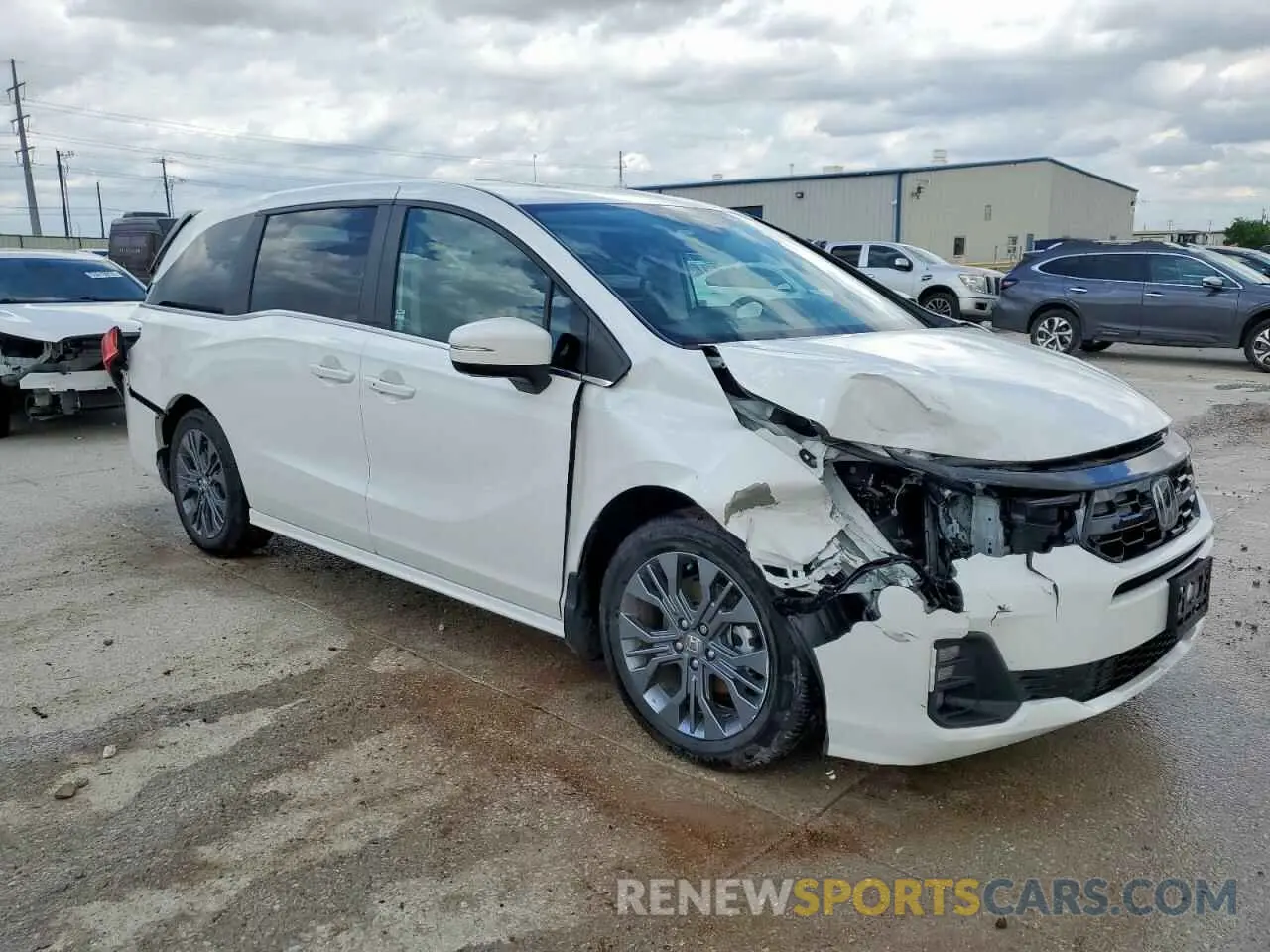 4 Фотография поврежденного автомобиля 5FNRL6H88SB001428 HONDA ODYSSEY 2025