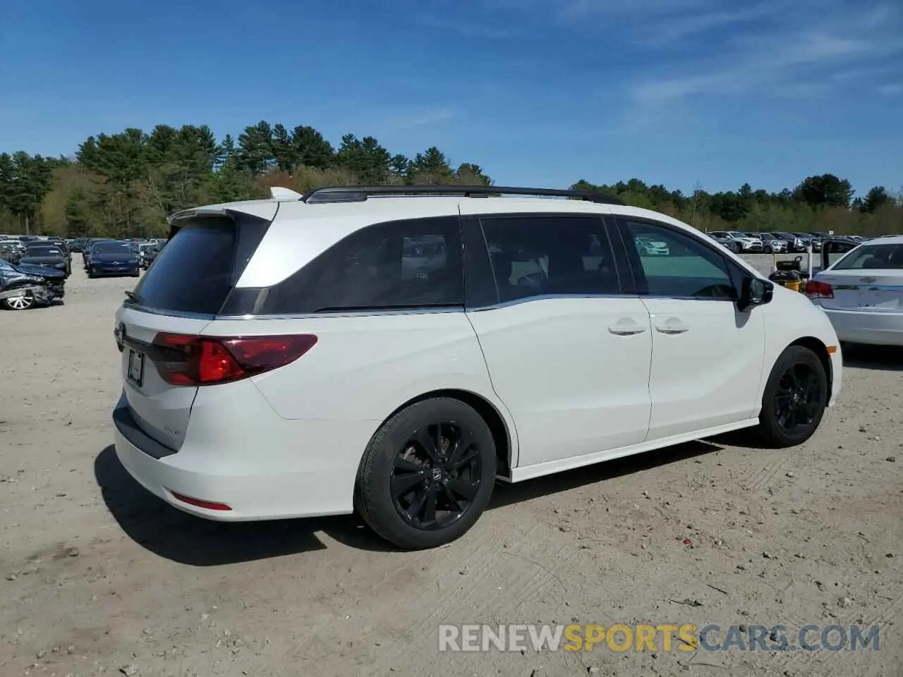 3 Photograph of a damaged car 5FNRL6H70PB026578 HONDA ODYSSEY SP 2023