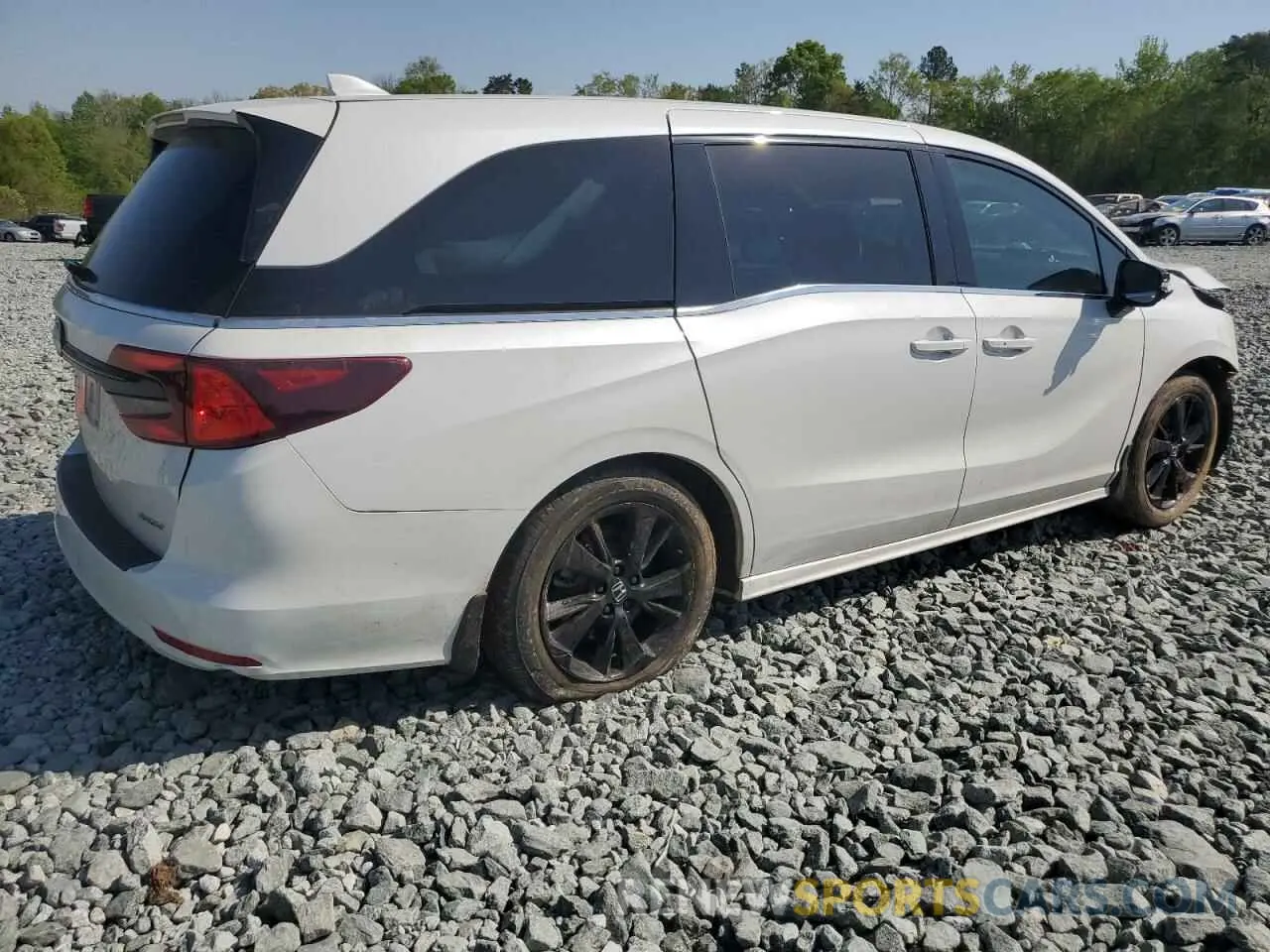 3 Фотография поврежденного автомобиля 5FNRL6H72PB056617 HONDA ODYSSEY SP 2023