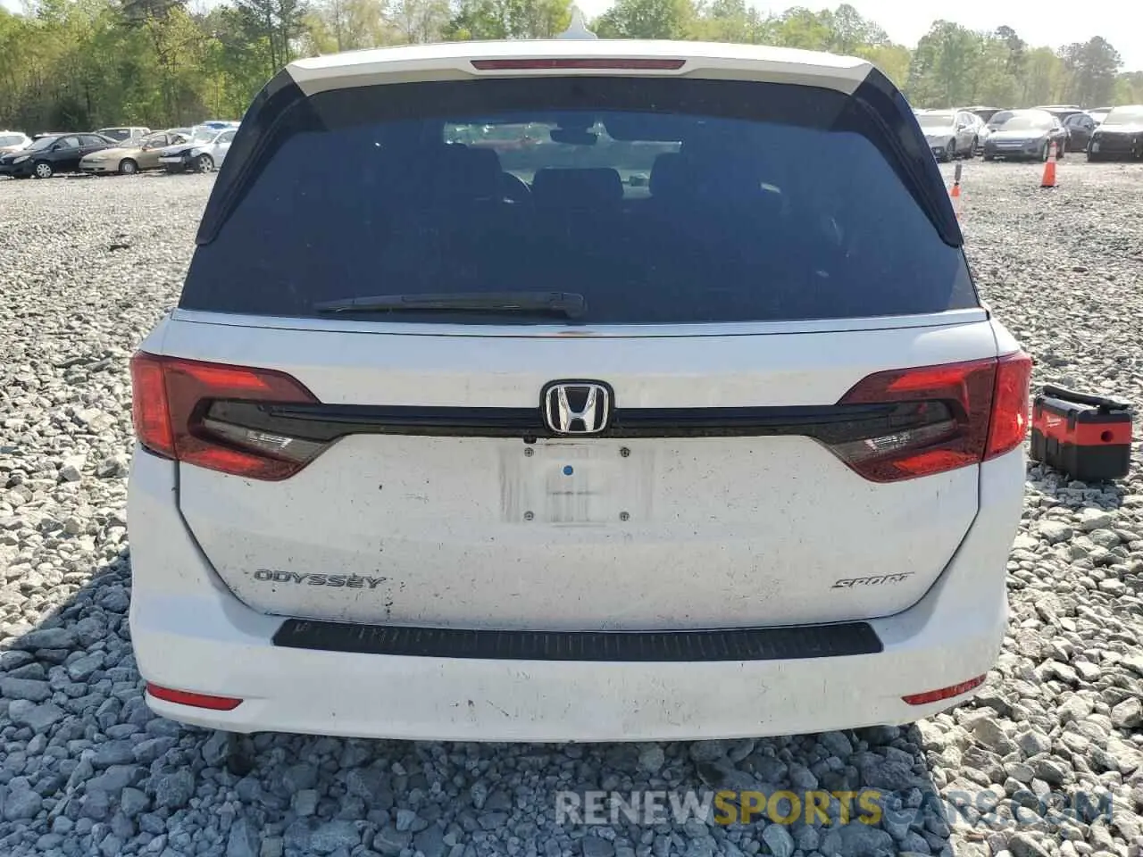 6 Фотография поврежденного автомобиля 5FNRL6H72PB056617 HONDA ODYSSEY SP 2023