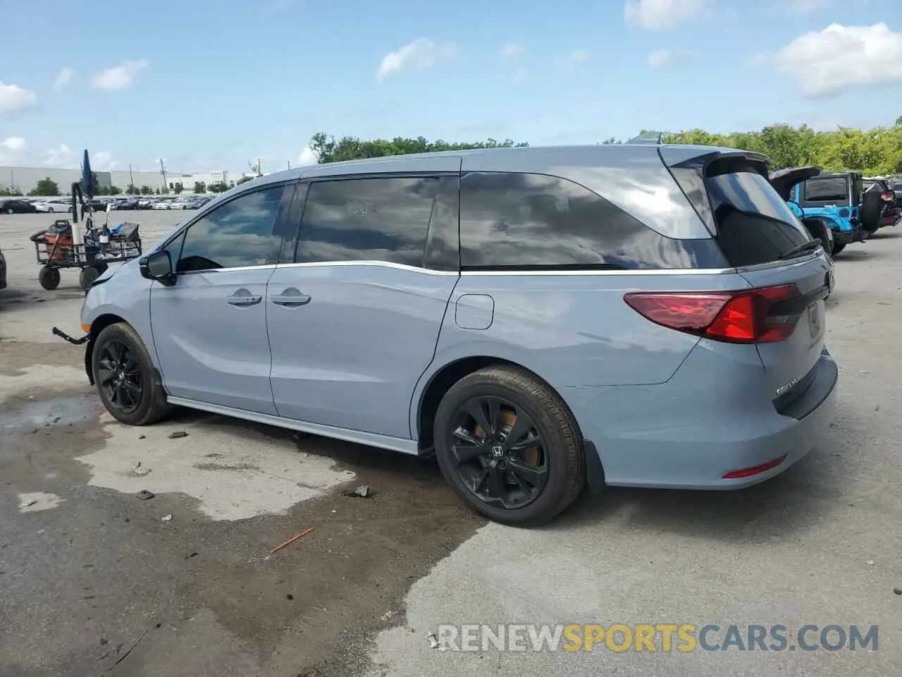 2 Photograph of a damaged car 5FNRL6H72PB074843 HONDA ODYSSEY SP 2023