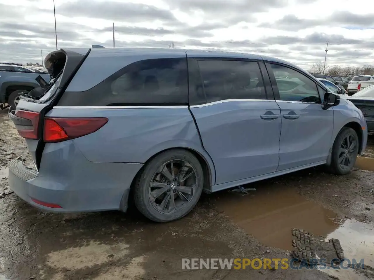 3 Фотография поврежденного автомобиля 5FNRL6H76PB052523 HONDA ODYSSEY SP 2023