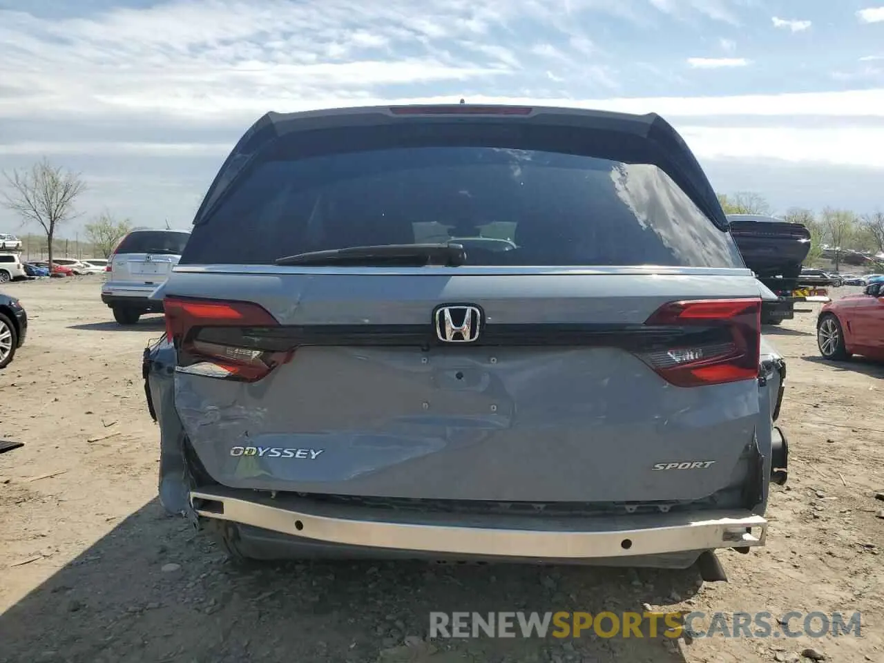 6 Фотография поврежденного автомобиля 5FNRL6H77PB042373 HONDA ODYSSEY SP 2023