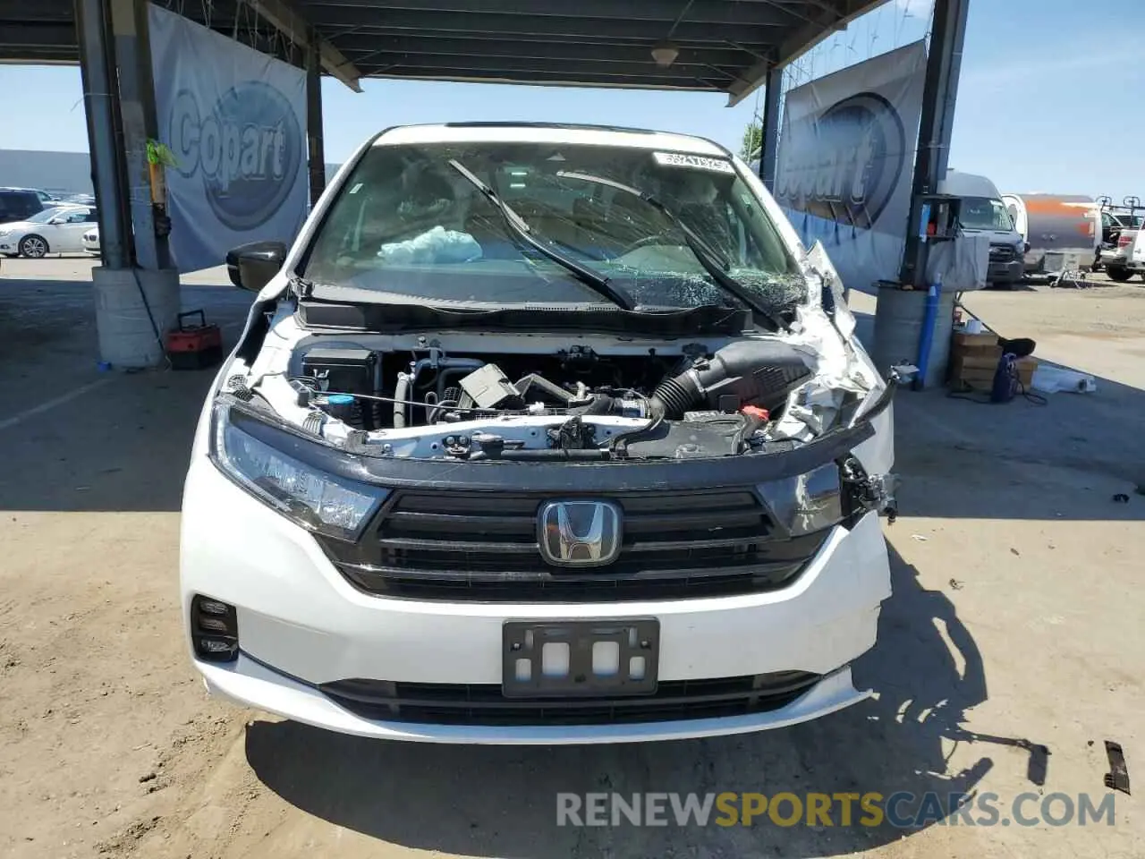 5 Фотография поврежденного автомобиля 5FNRL6H7XPB056154 HONDA ODYSSEY SP 2023